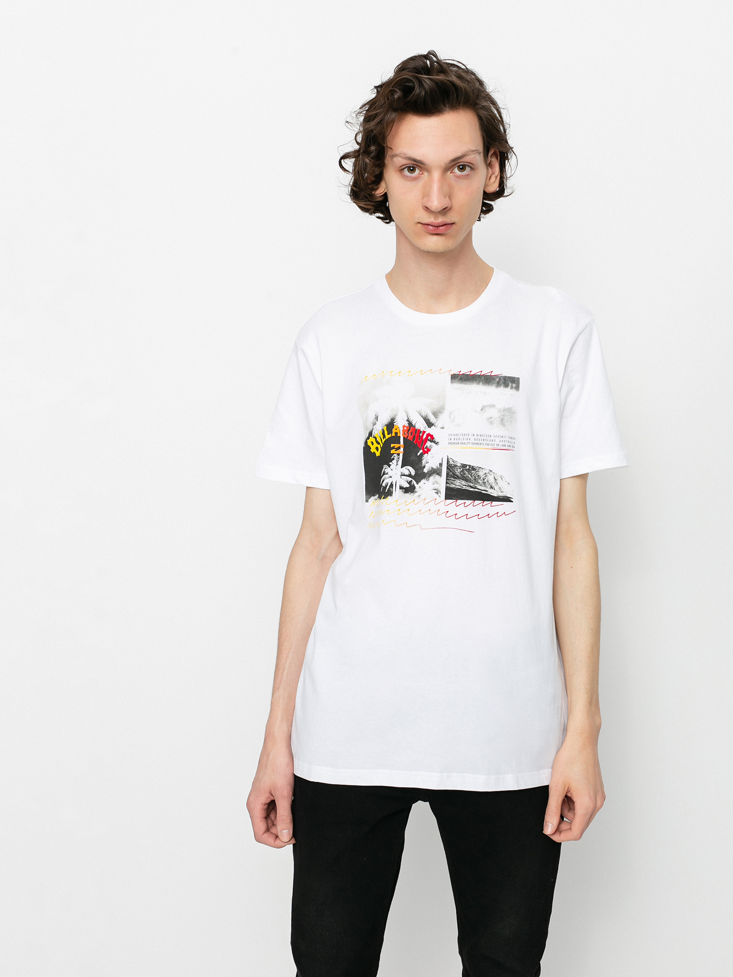 T-shirt Billabong Crash (white)