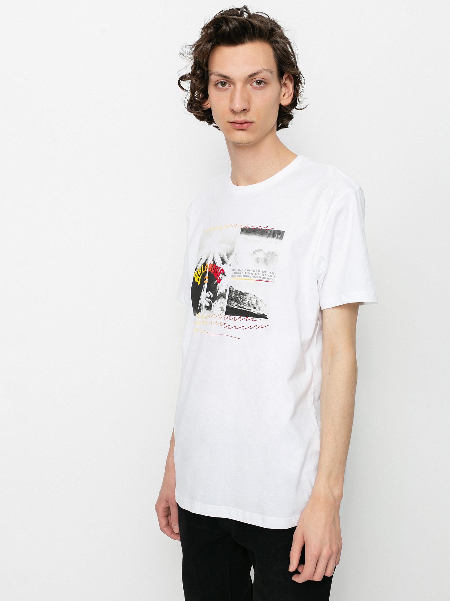 T-shirt Billabong Crash (white)