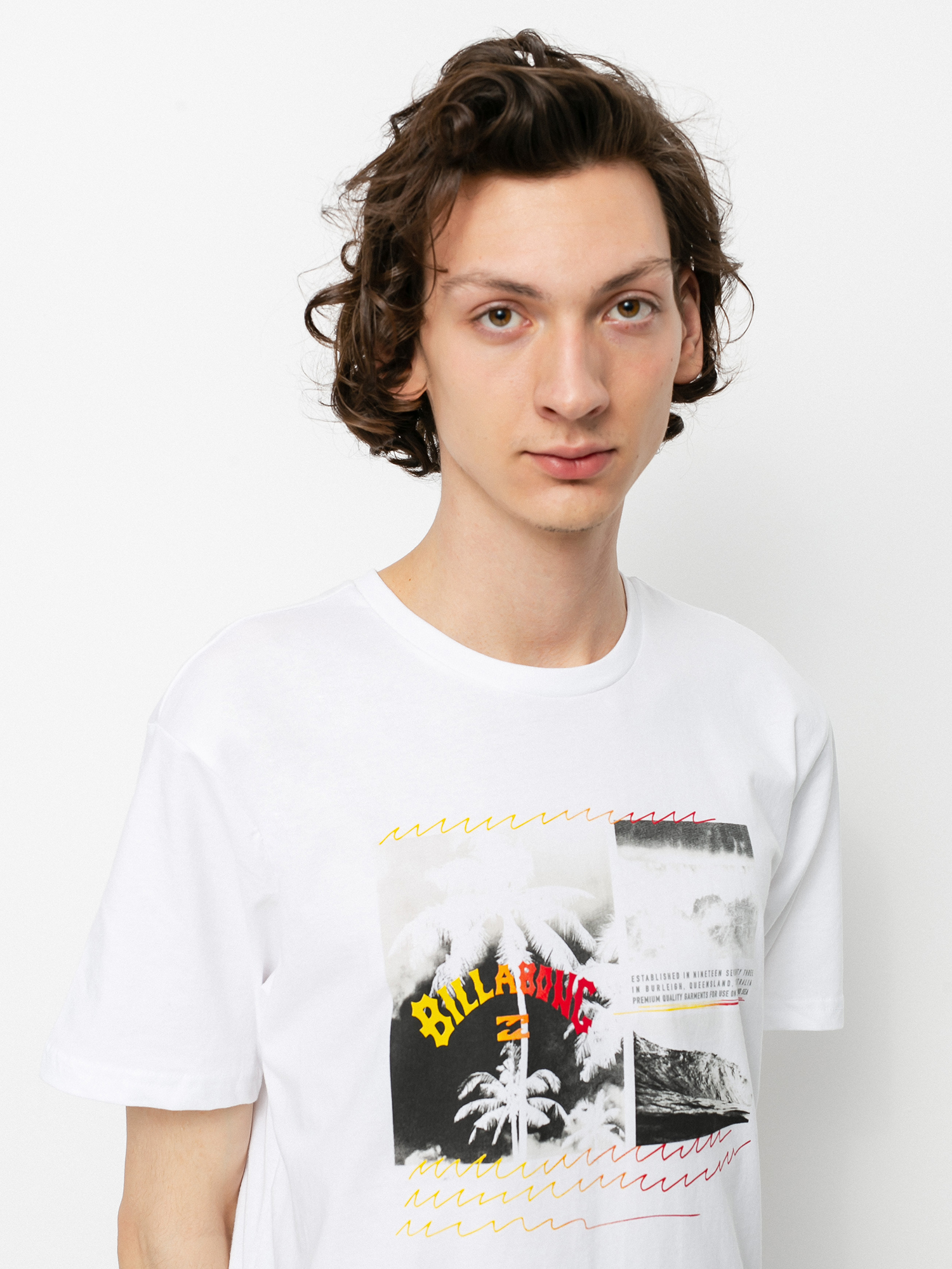 T-shirt Billabong Crash (white)