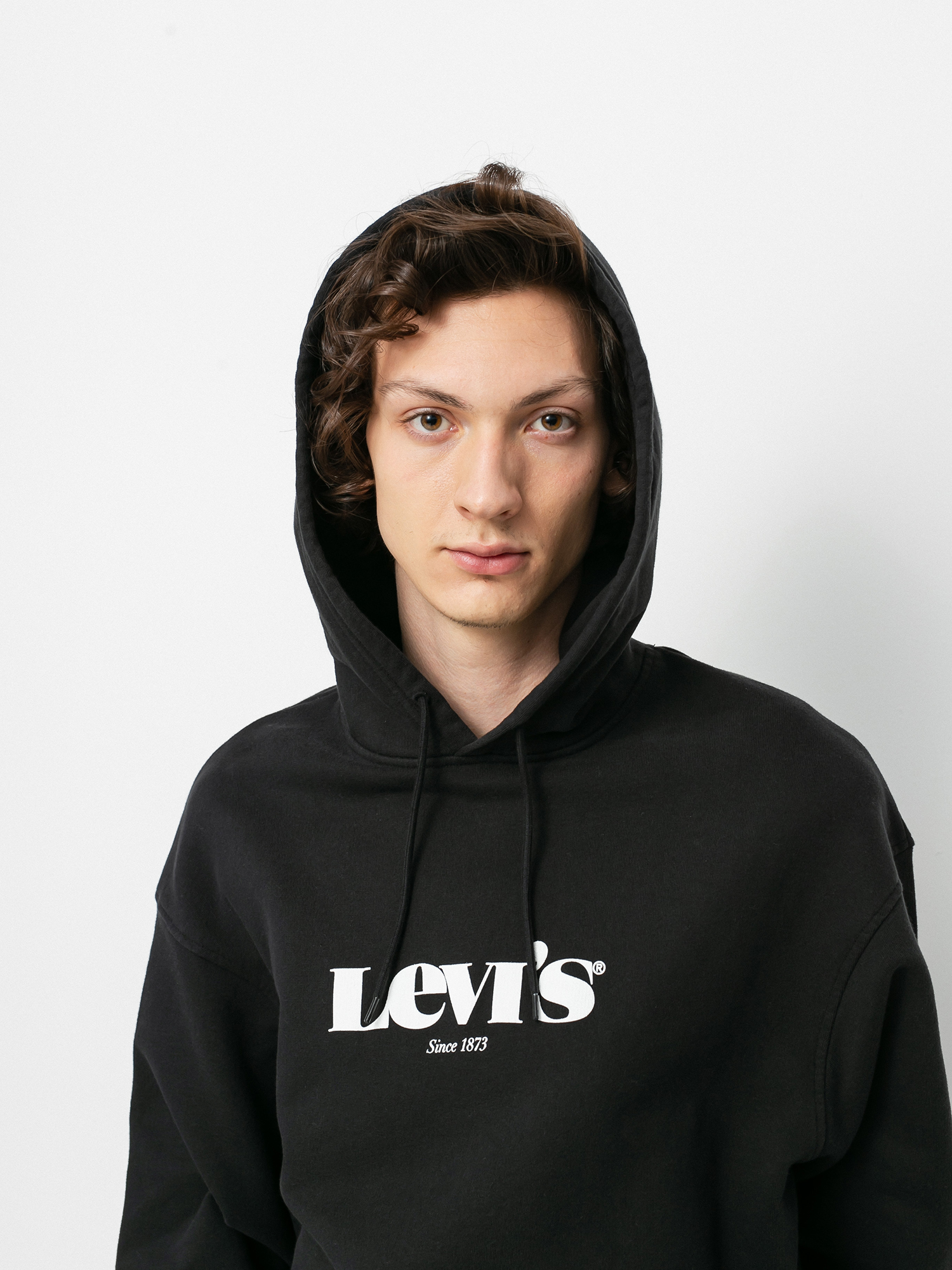 Bluza z kapturem Levi's® T2 Relaxed Graphic HD (caviar)