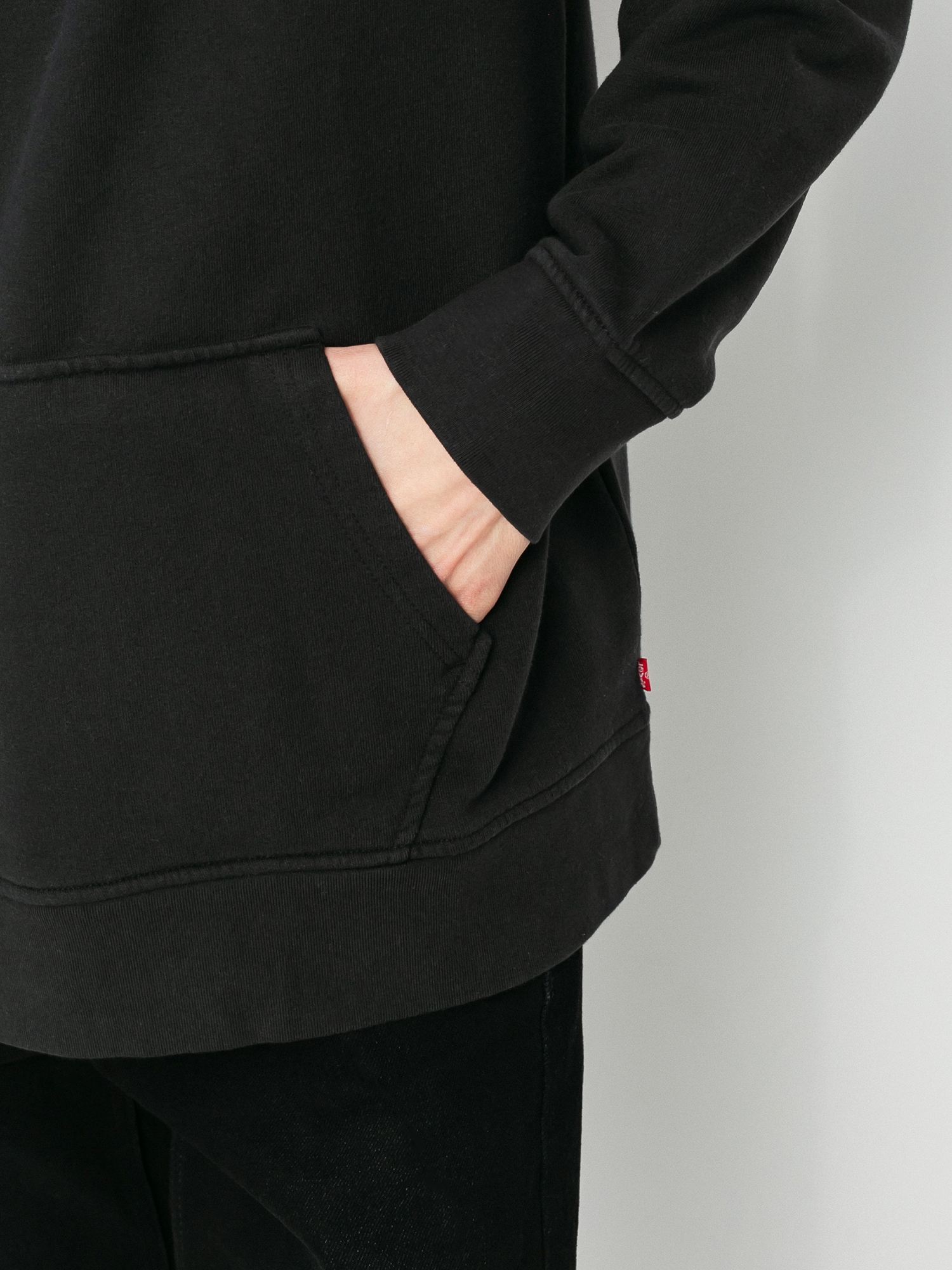 Bluza z kapturem Levi's® T2 Relaxed Graphic HD (caviar)