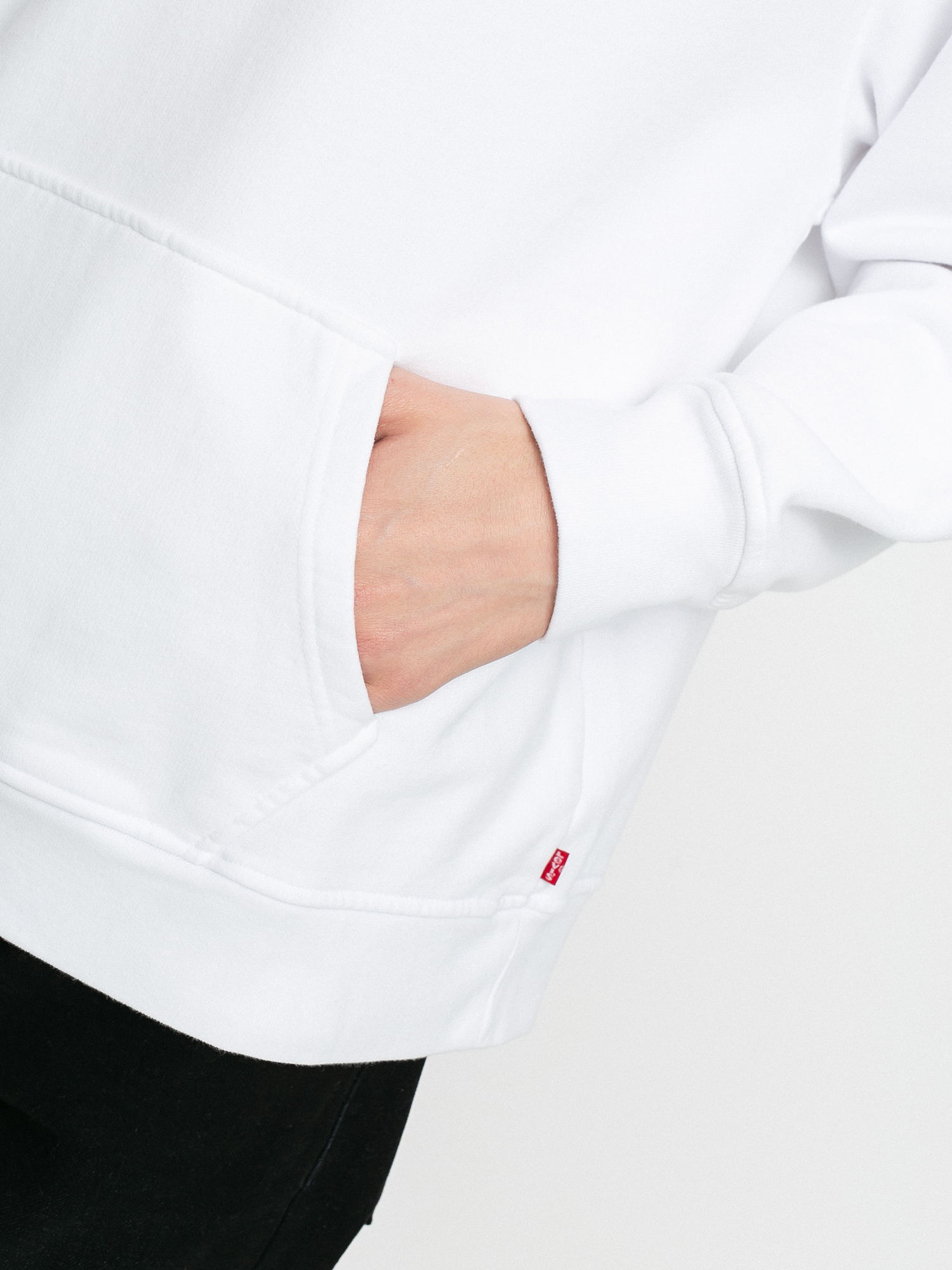 Bluza z kapturem Levi's® T2 Relaxed Graphic HD (white)