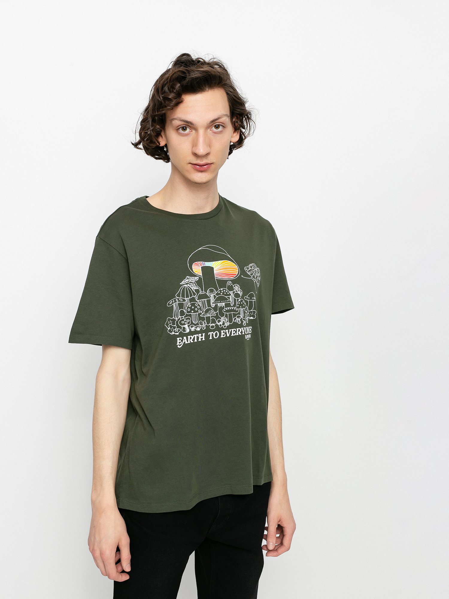 T-shirt Levi's® Graphic Crewneck (logo fill deep depths)