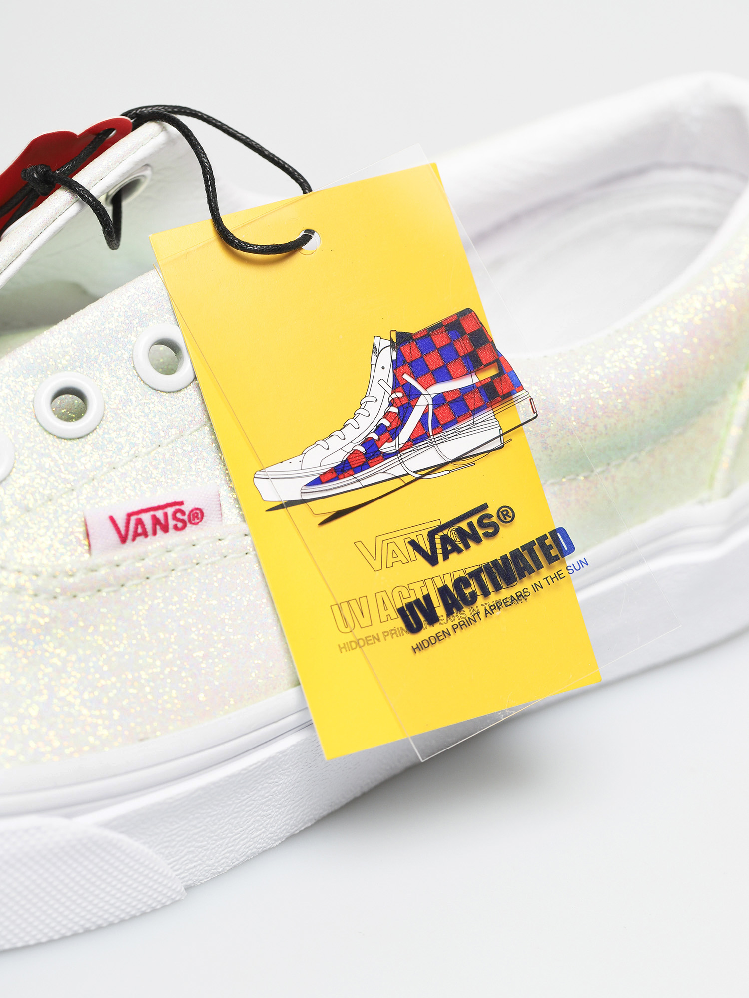 Buty Vans Era (uv glitter pink/true white)