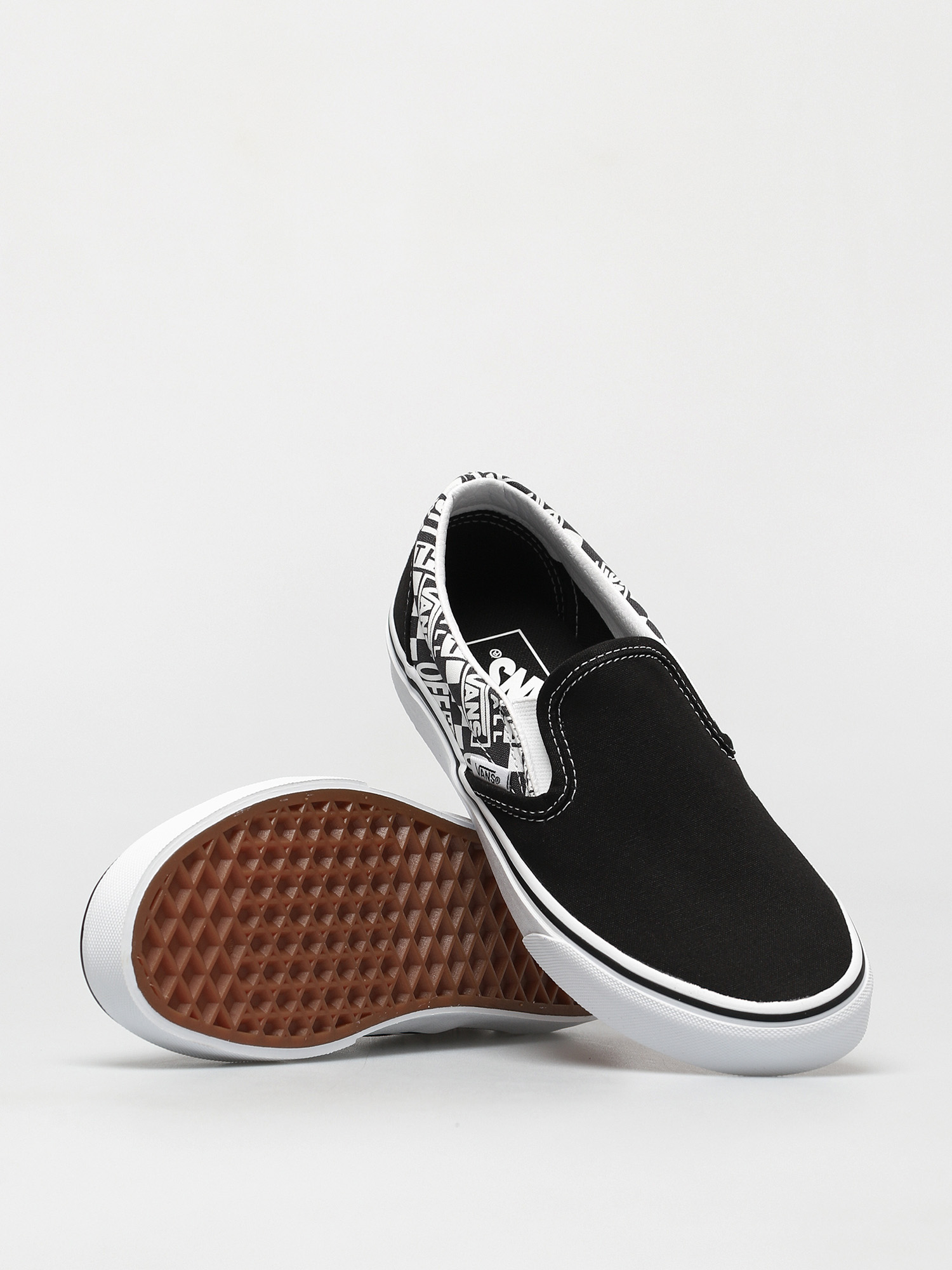 Buty Vans Classic Slip On (off the wall black/asphalt)