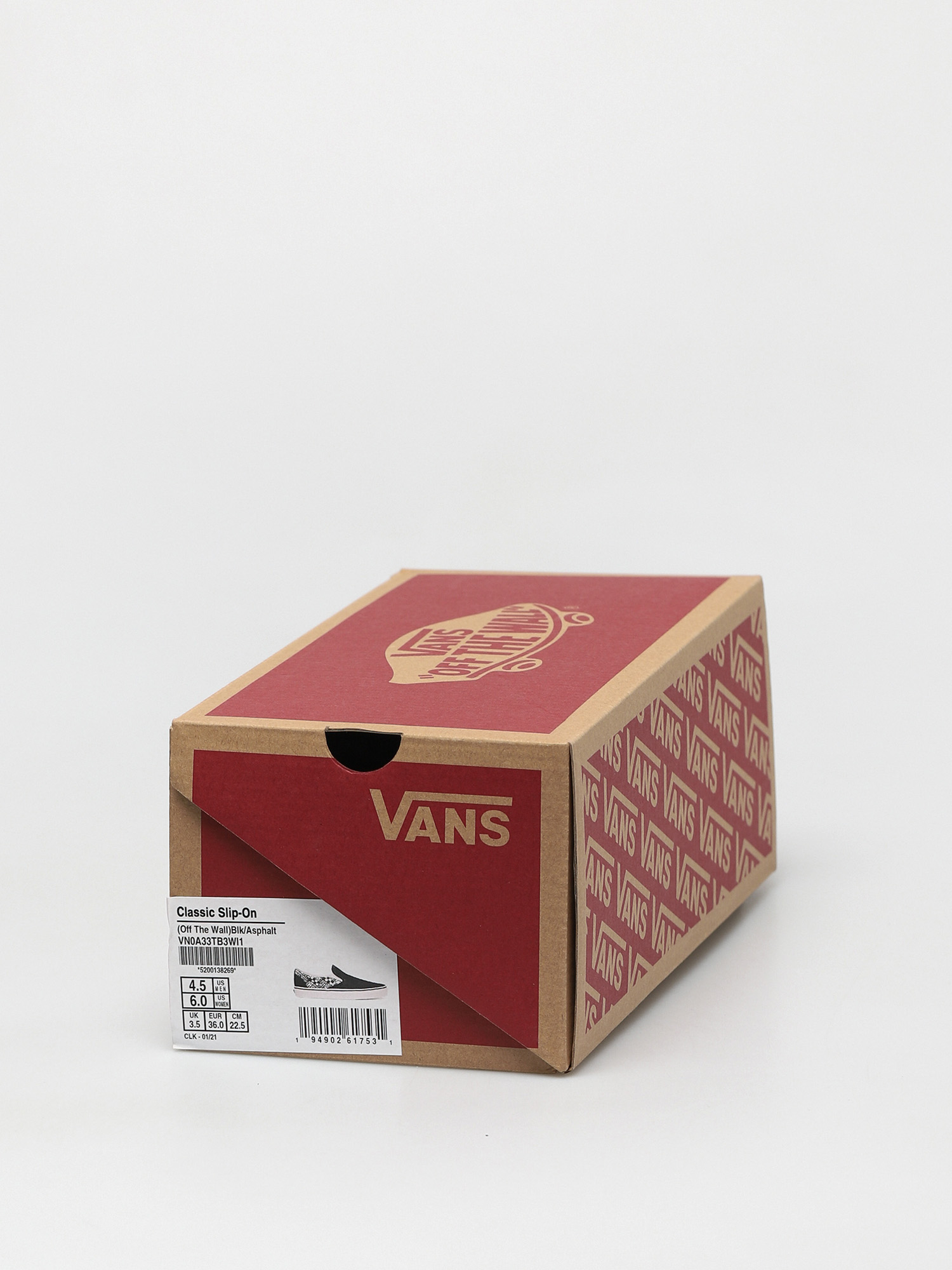 Buty Vans Classic Slip On (off the wall black/asphalt)