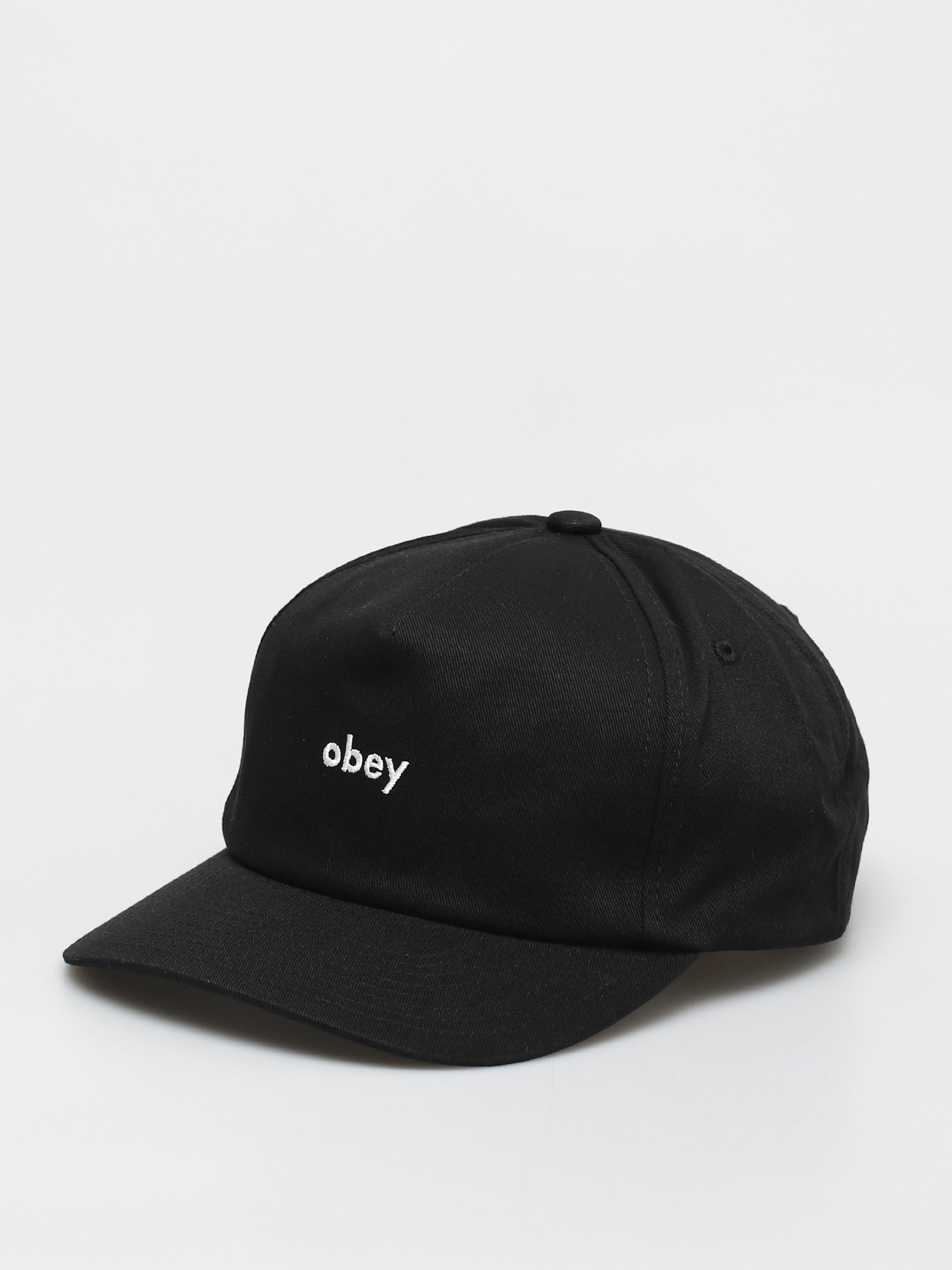 Czapka z daszkiem OBEY Lowercase ZD (black)