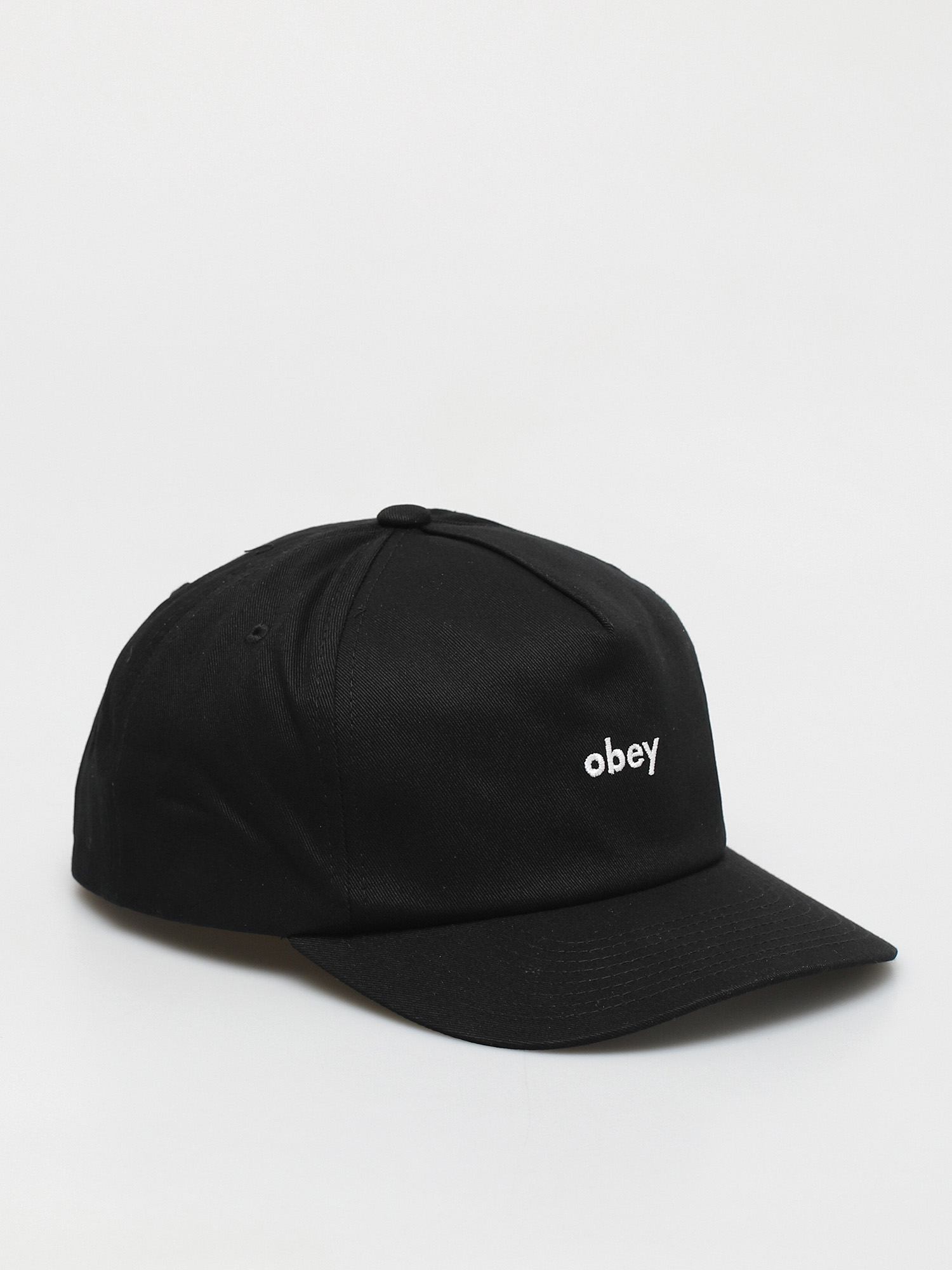 Czapka z daszkiem OBEY Lowercase ZD (black)