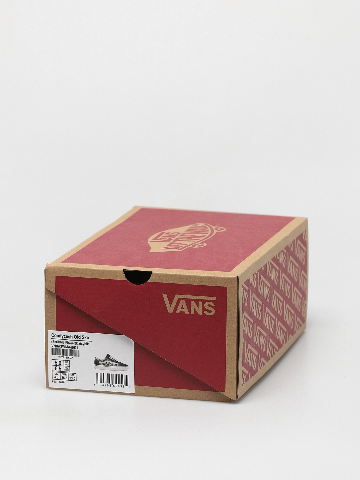 Buty Vans Comfycush Old Skool (scribble flower daisy/black)