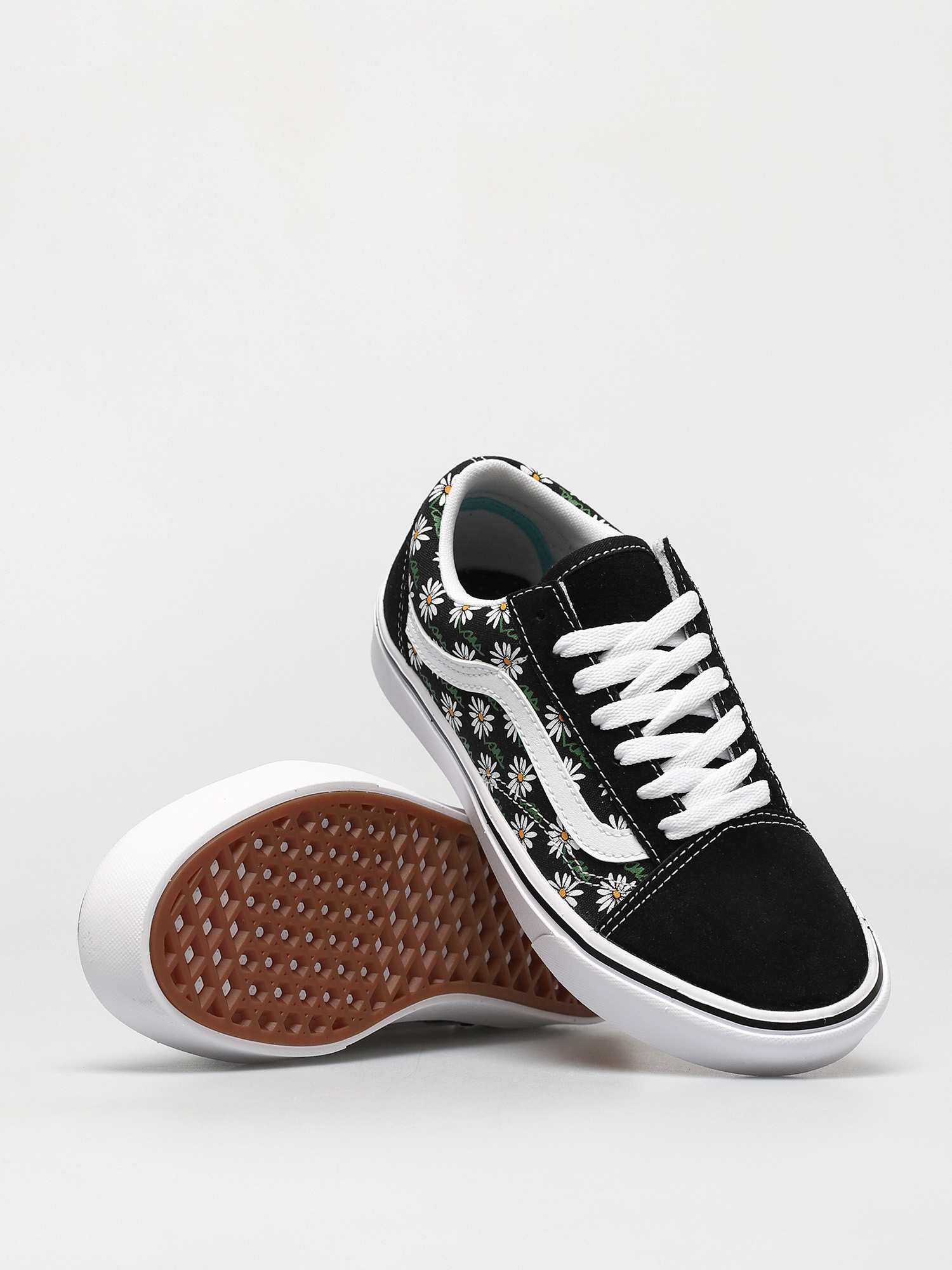 Buty Vans Comfycush Old Skool (scribble flower daisy/black)