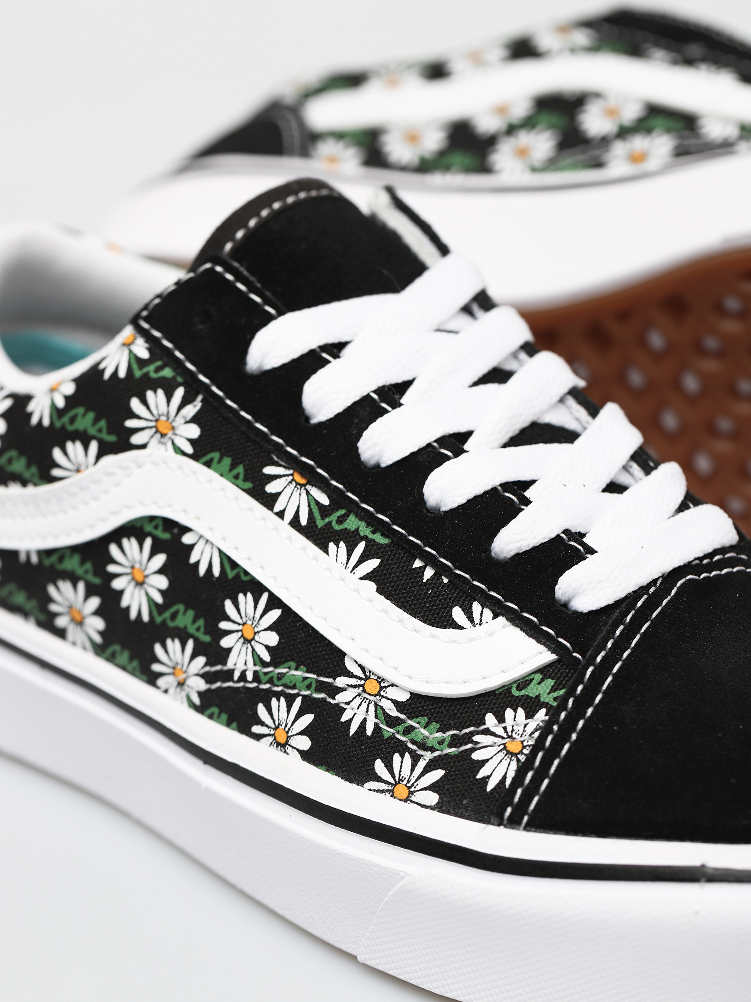 Buty Vans Comfycush Old Skool (scribble flower daisy/black)