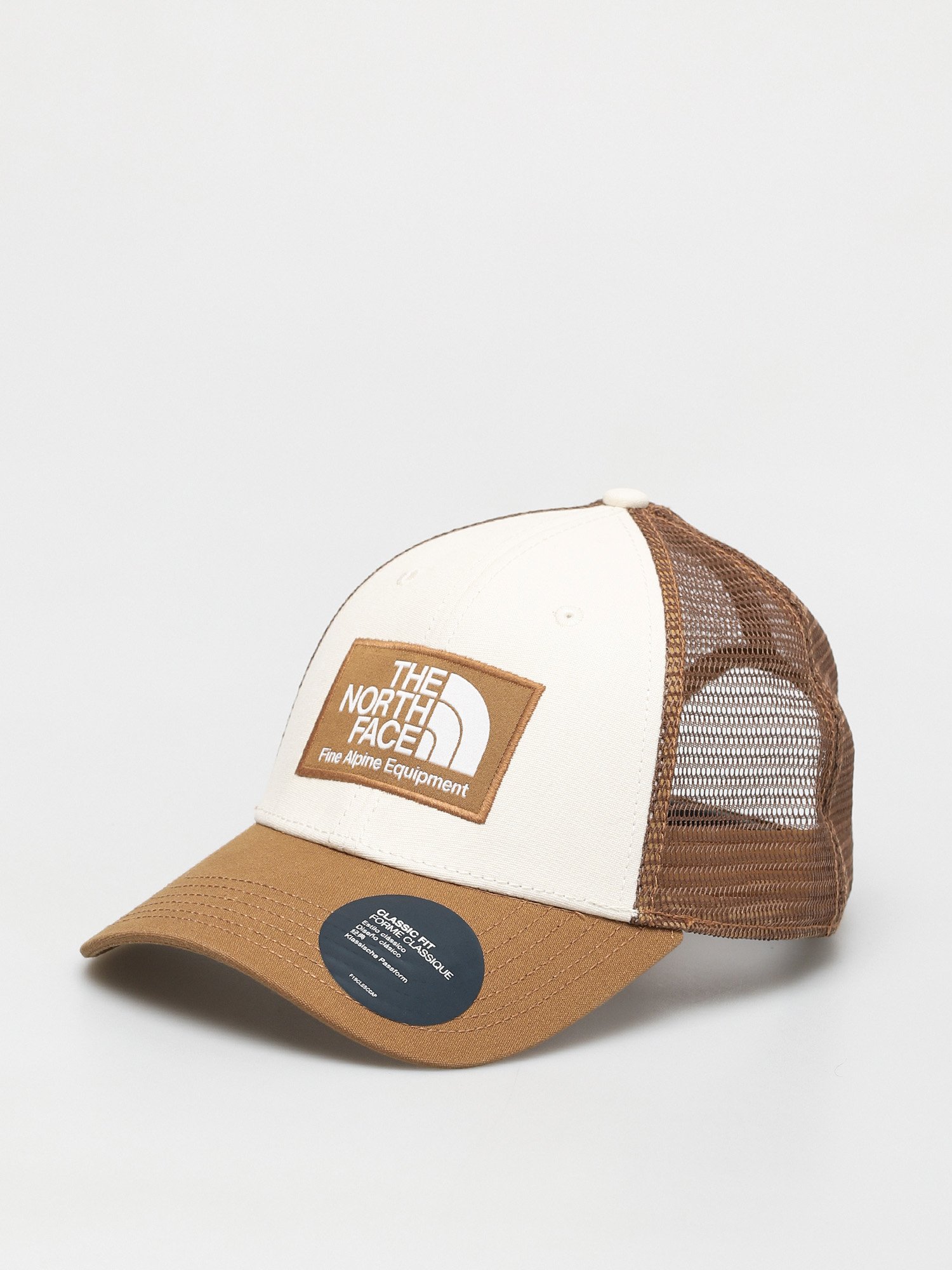 Czapka z daszkiem The North Face Mudder Trucker ZD (utility brown/vintage white)