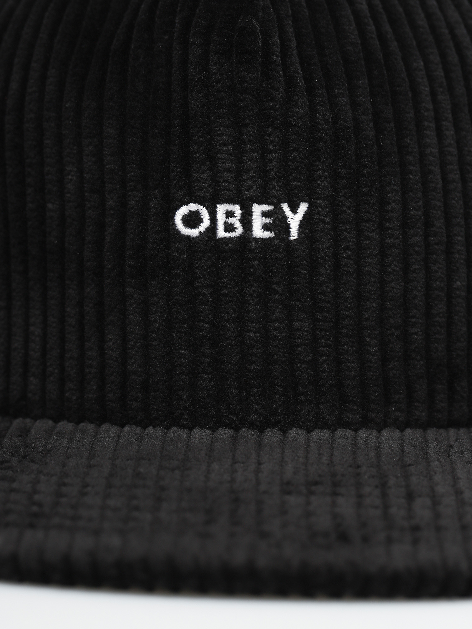 Czapka z daszkiem OBEY Bold Cord ZD (black)