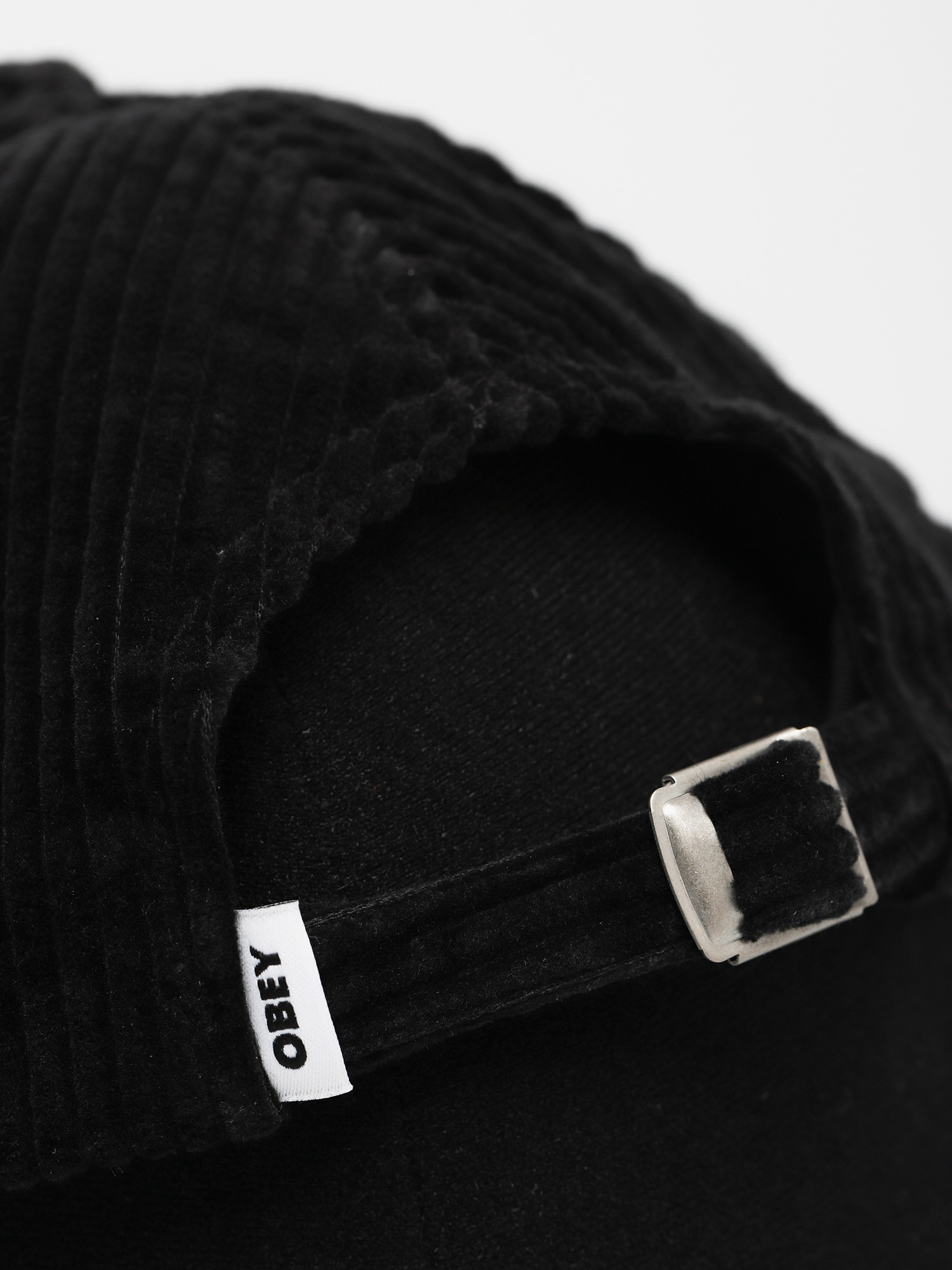 Czapka z daszkiem OBEY Bold Cord ZD (black)