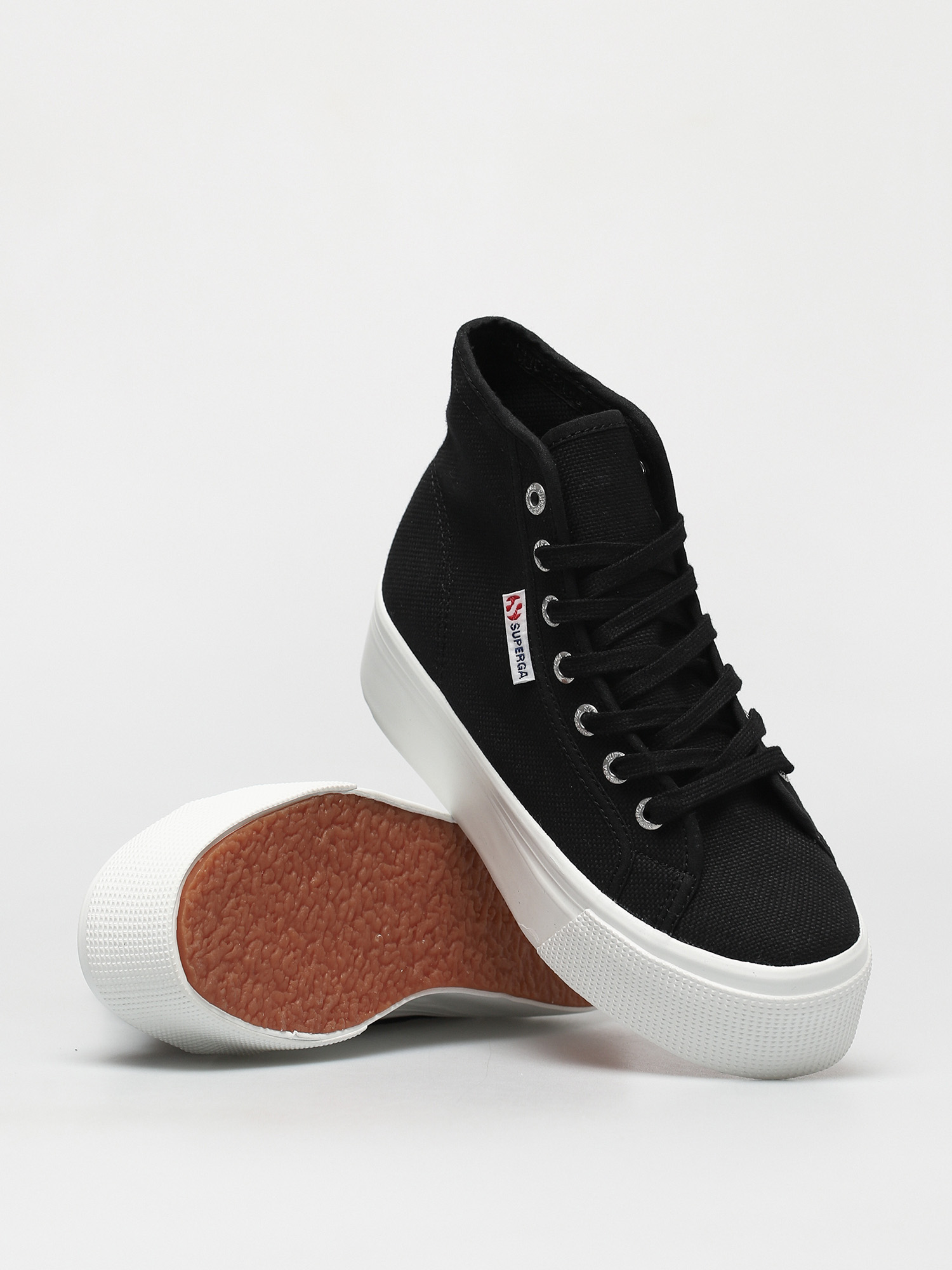 Buty Superga 2705 Cotw Wmn (black/fwhite)