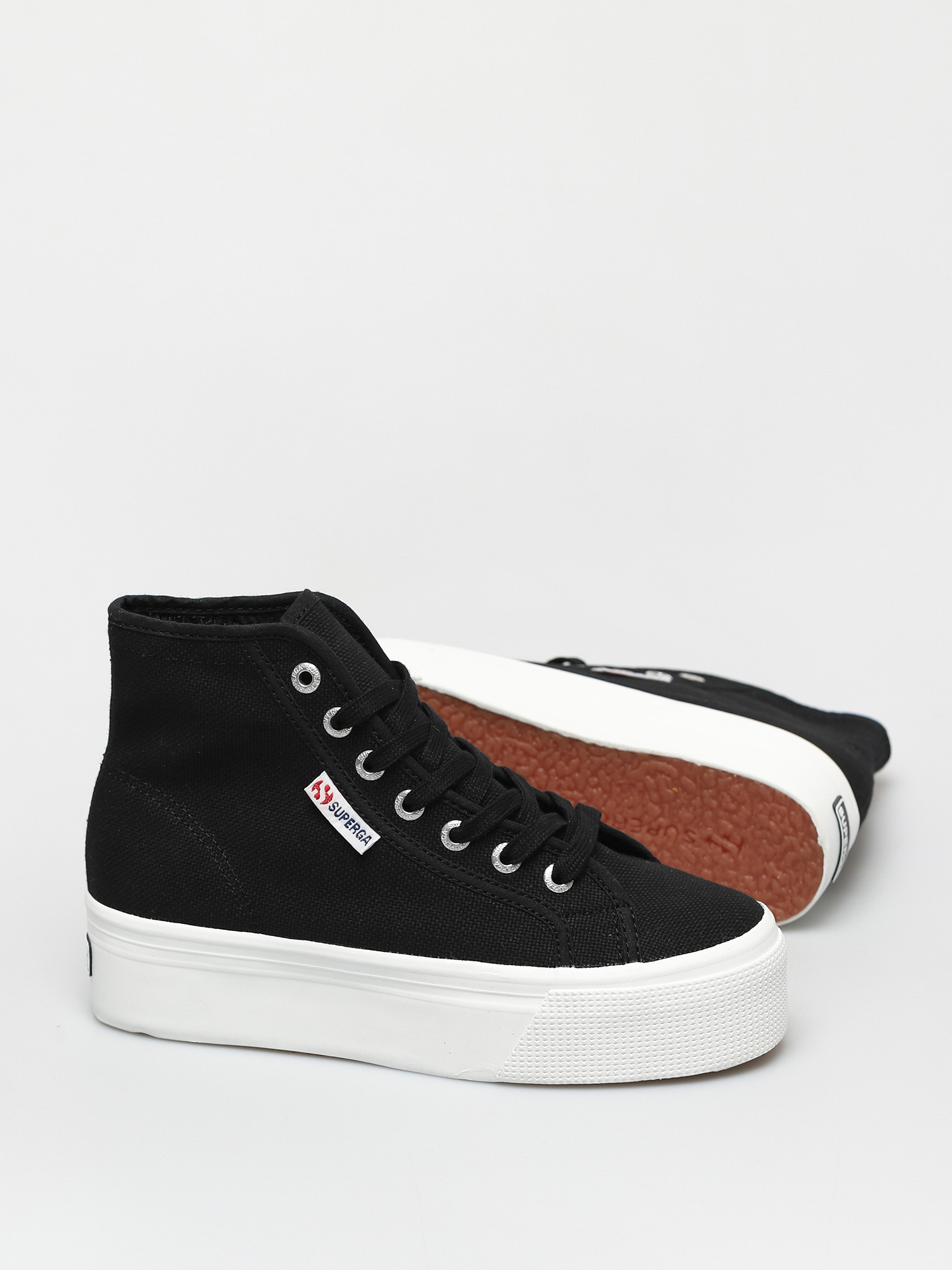 Buty Superga 2705 Cotw Wmn (black/fwhite)