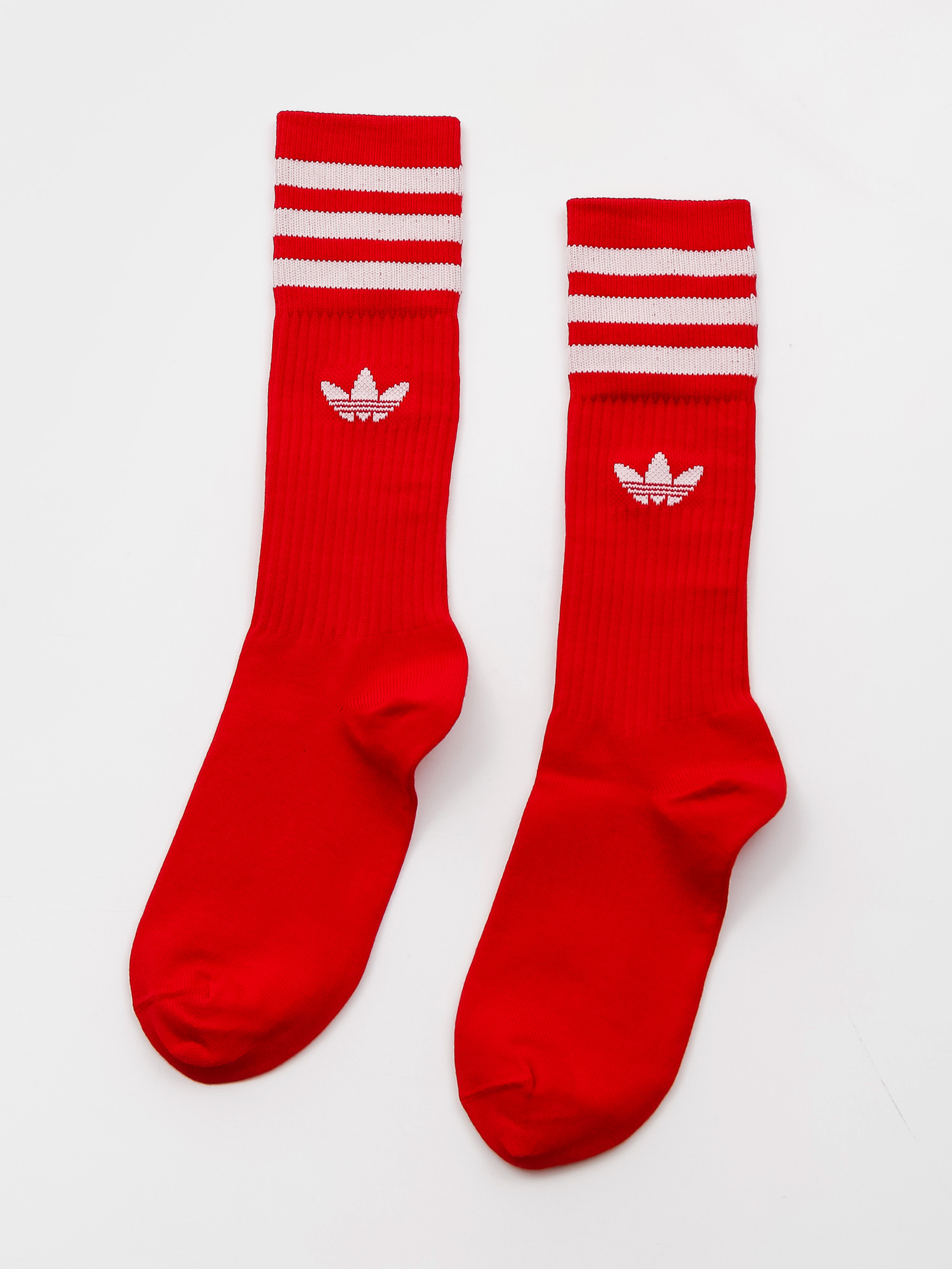 Skarpetki adidas Originals Solid Crew Sock (white/cburgu/scarle)