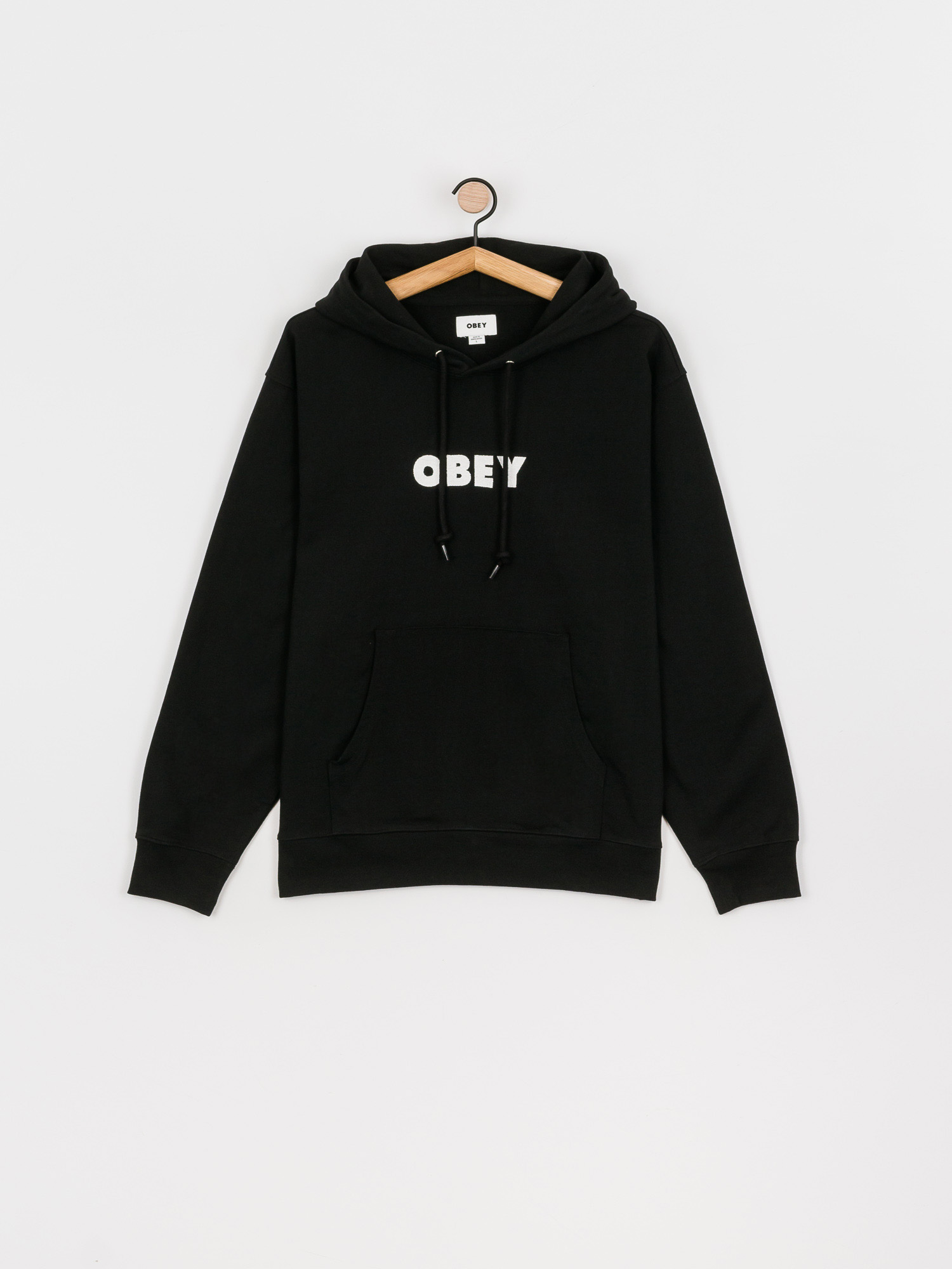 Bluza z kapturem OBEY Logo HD (black)