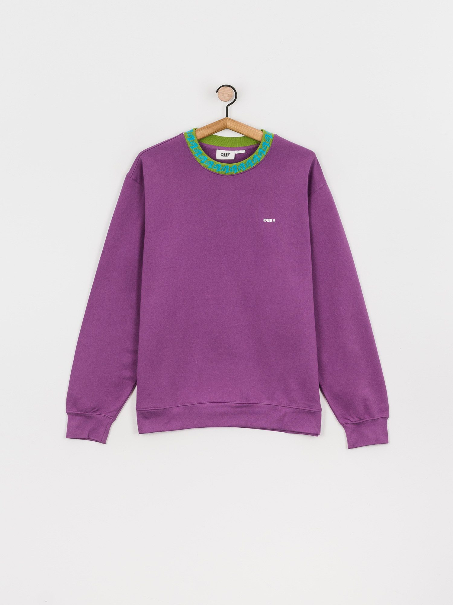 Bluza OBEY Jacquard (purple nitro)