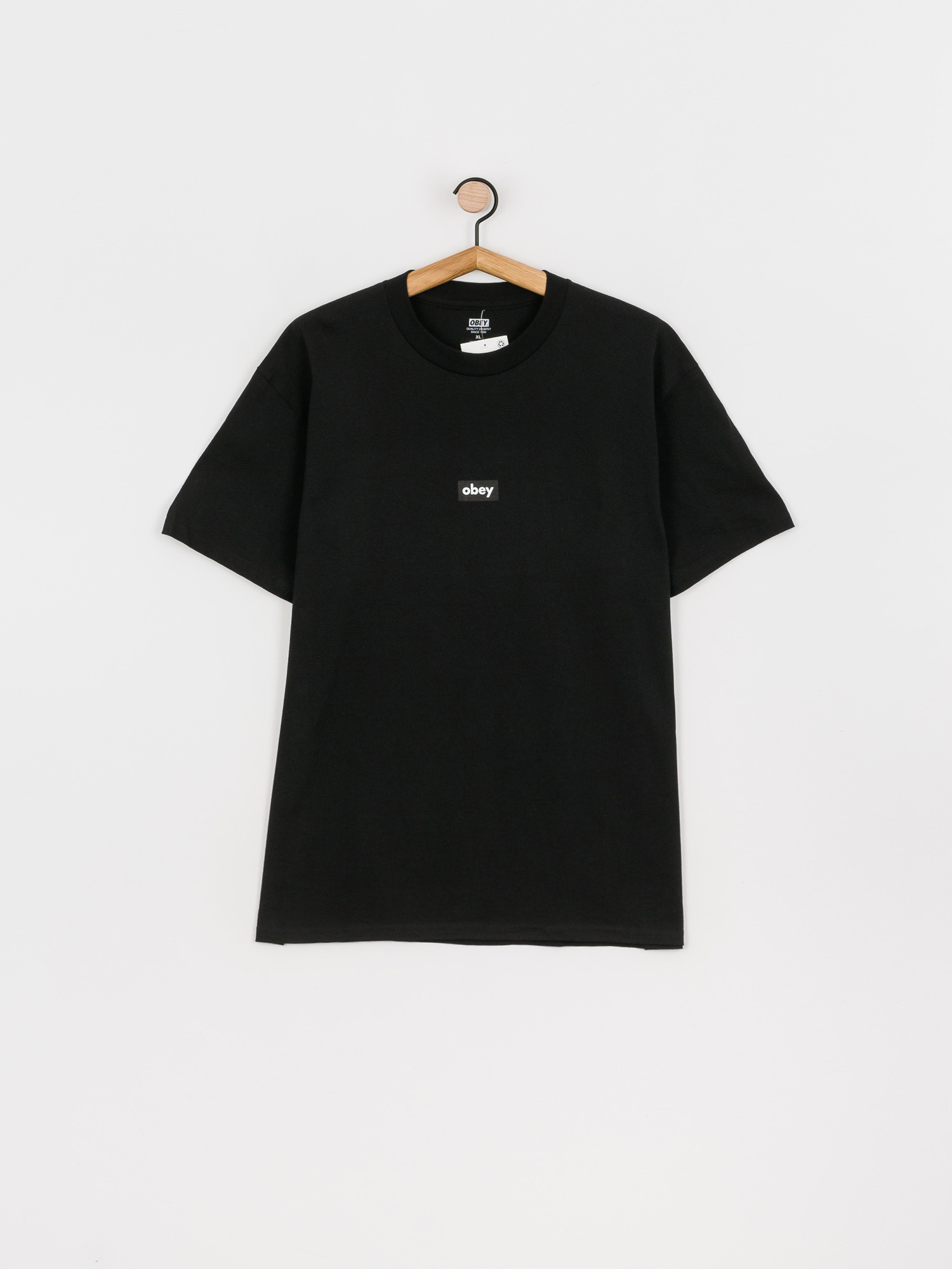 T-shirt OBEY Black Bar (black)