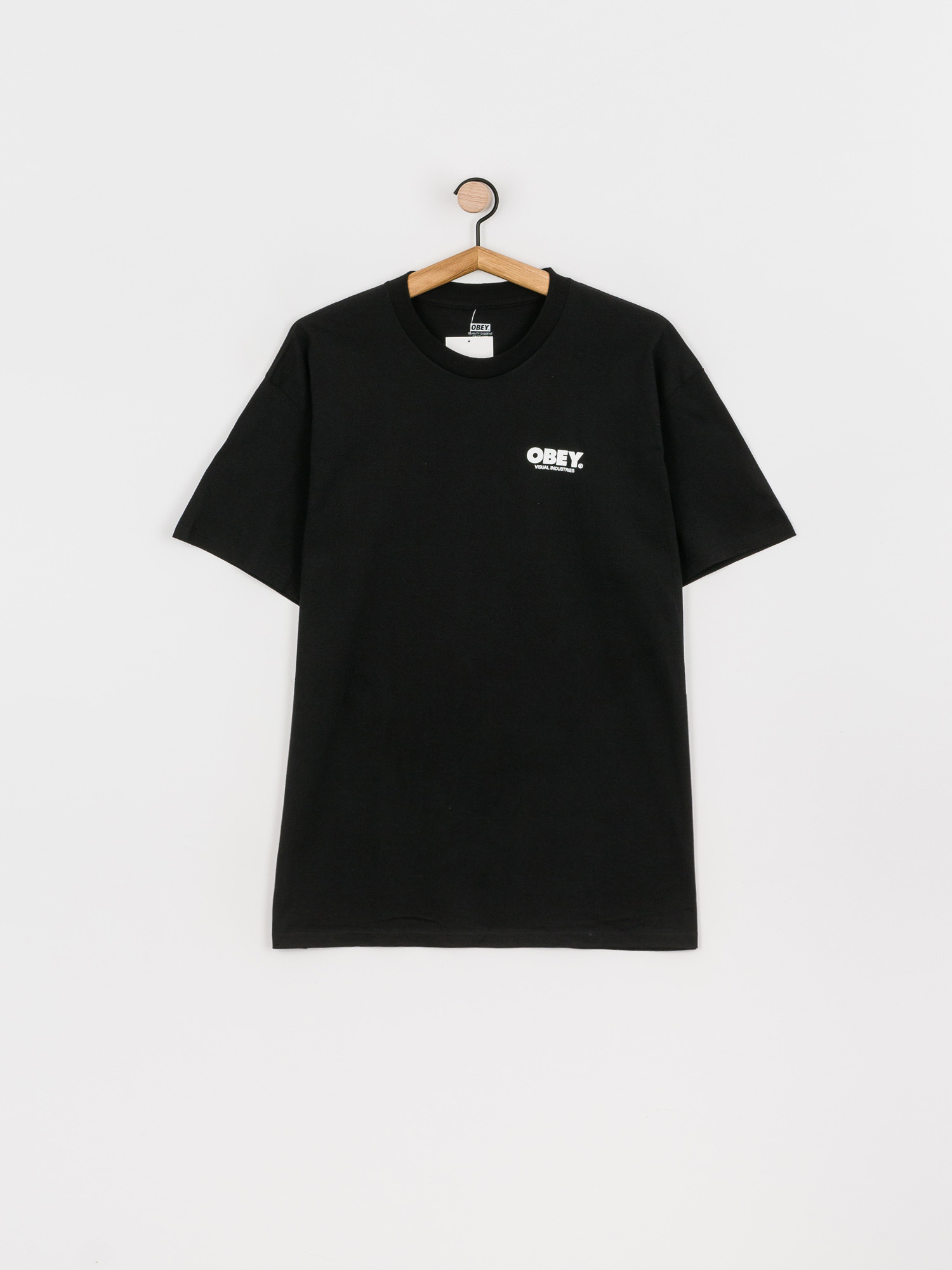 T-shirt OBEY Visual Industries (black)