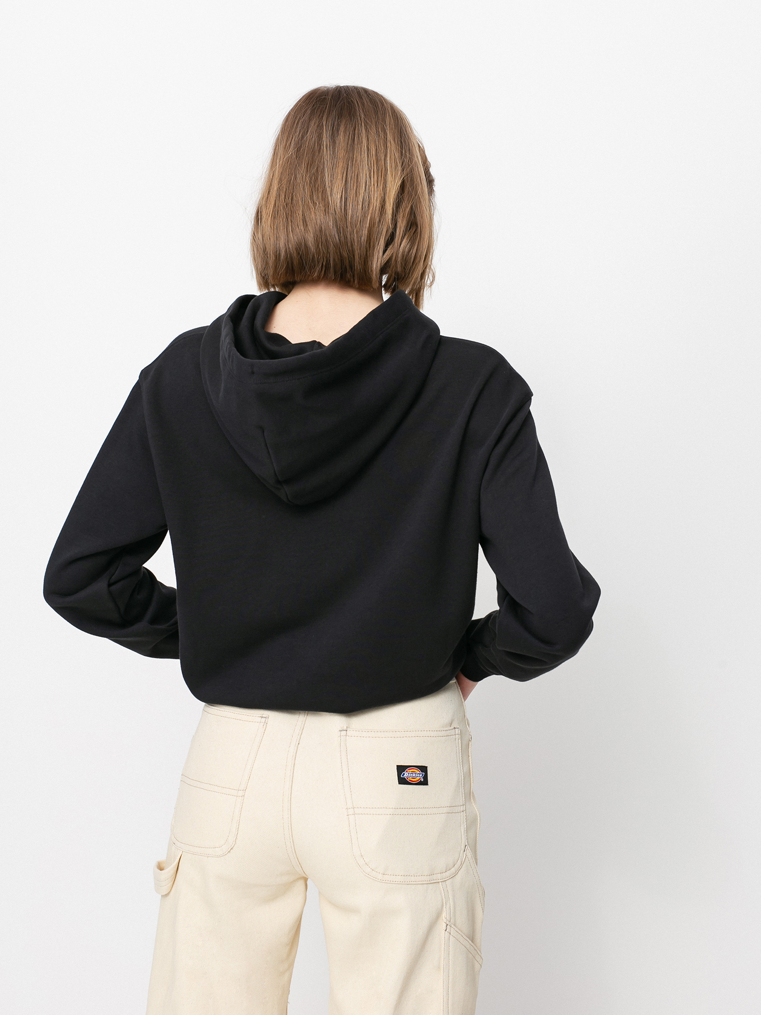 Bluza z kapturem Converse Emb Star Chevron HD Wmn (black)