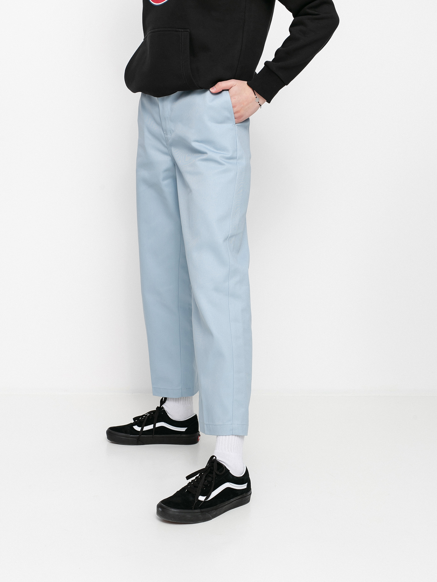 Spodnie Dickies 874 Cropped Wmn (fog blue)