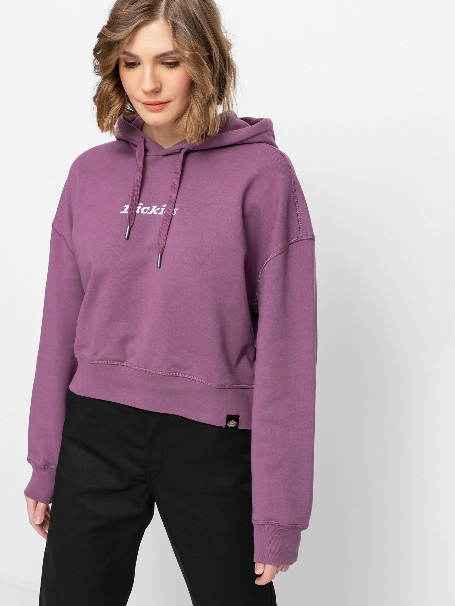 Bluza z kapturem Dickies Loretto Boxy HD Wmn (purple gumdrop)