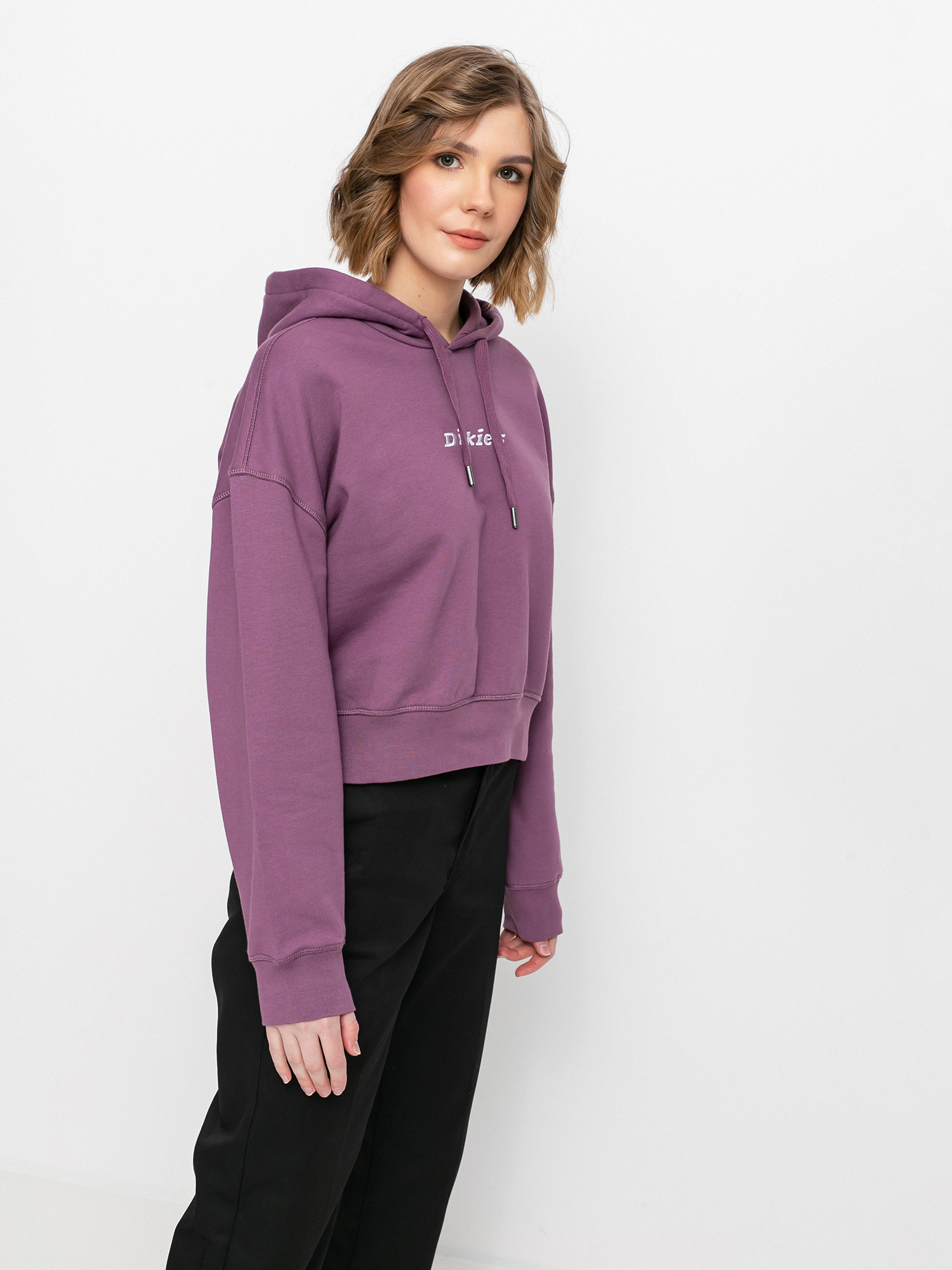 Bluza z kapturem Dickies Loretto Boxy HD Wmn (purple gumdrop)