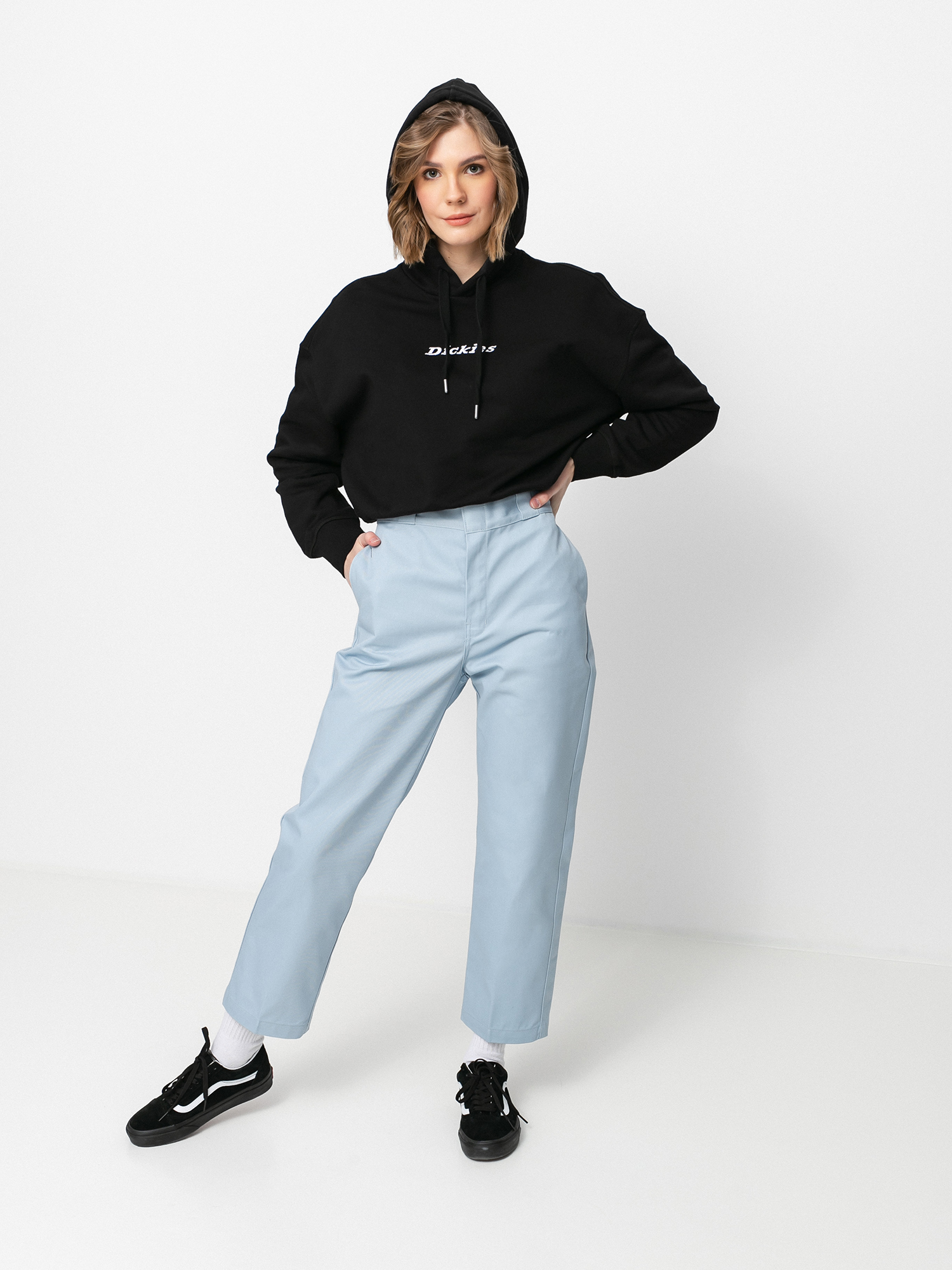 Bluza z kapturem Dickies Loretto Boxy HD Wmn (black)