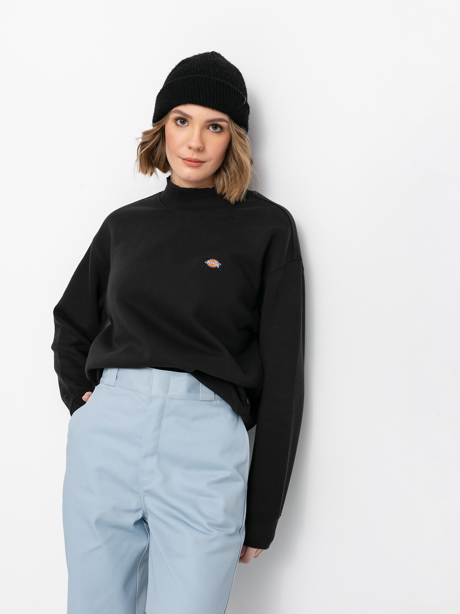 Bluza Dickies Oakport High Neck Wmn (black)