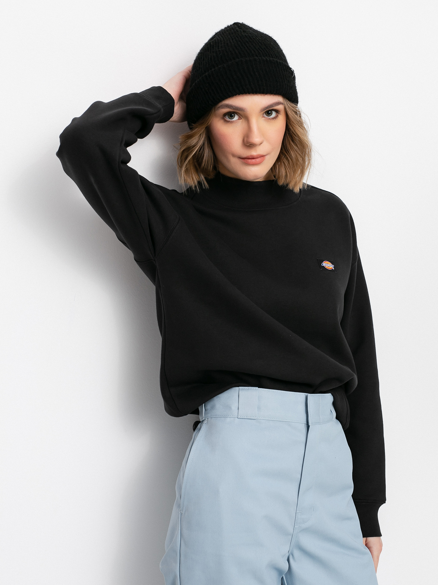 Bluza Dickies Oakport High Neck Wmn (black)