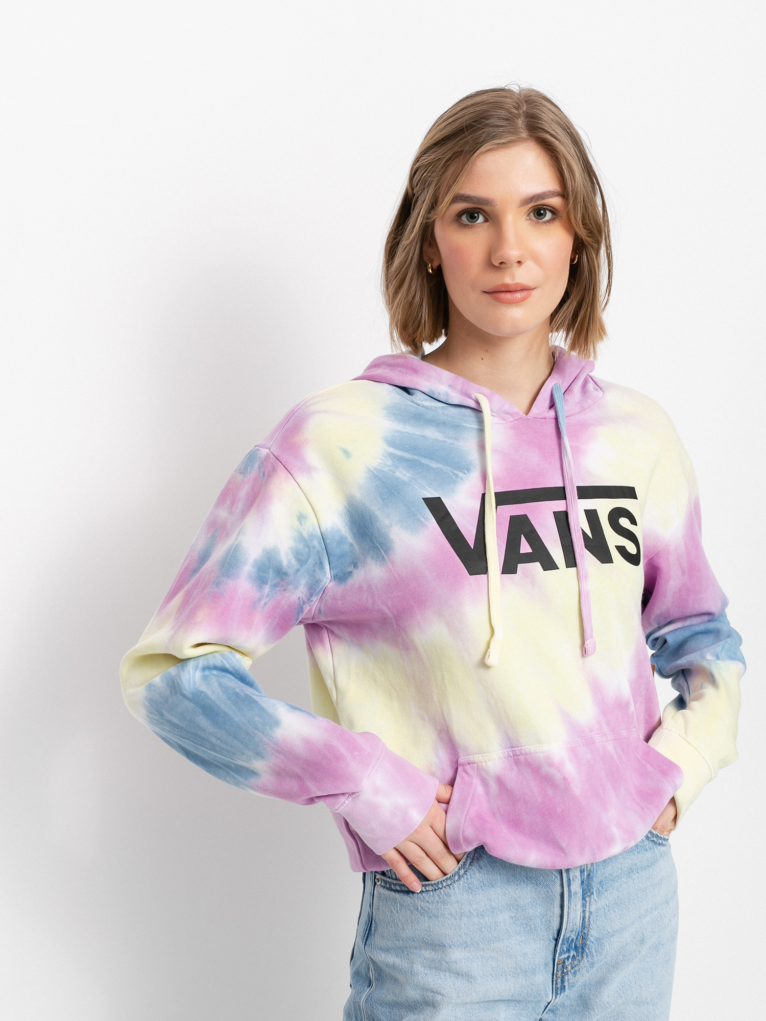 Bluza z kapturem Vans Spiraling HD Wmn (orchid)