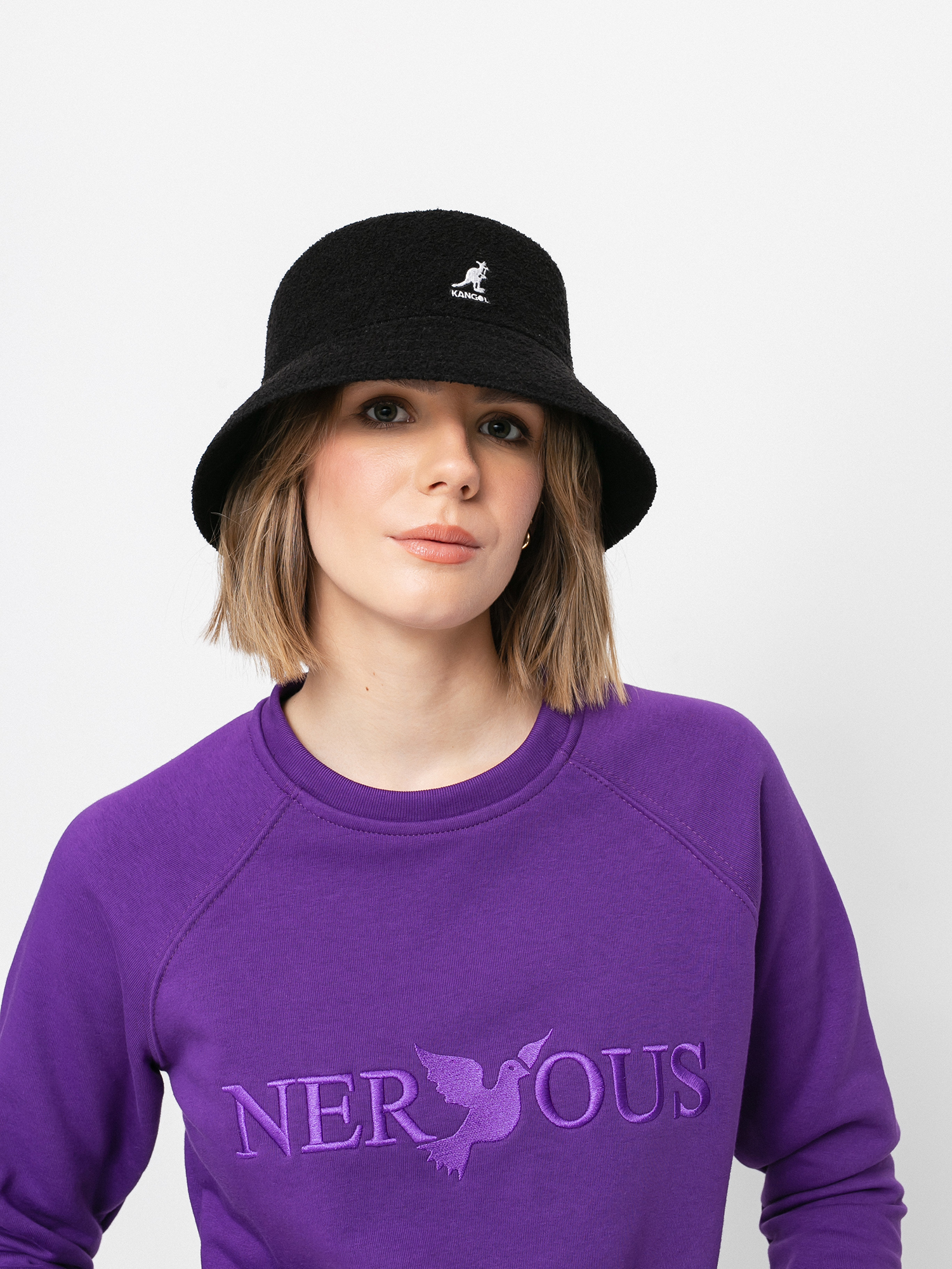 Bluza Nervous Classic Crew Wmn (purple)