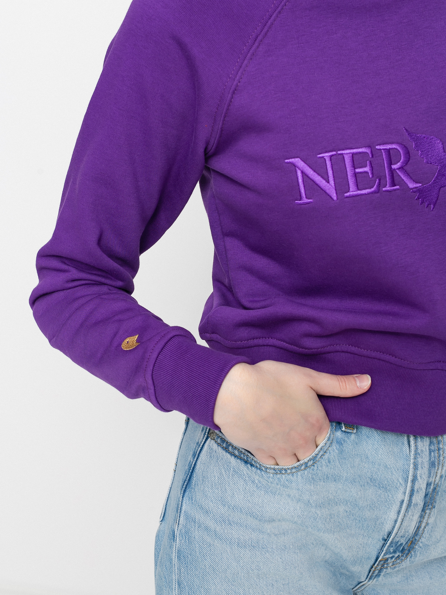 Bluza Nervous Classic Crew Wmn (purple)