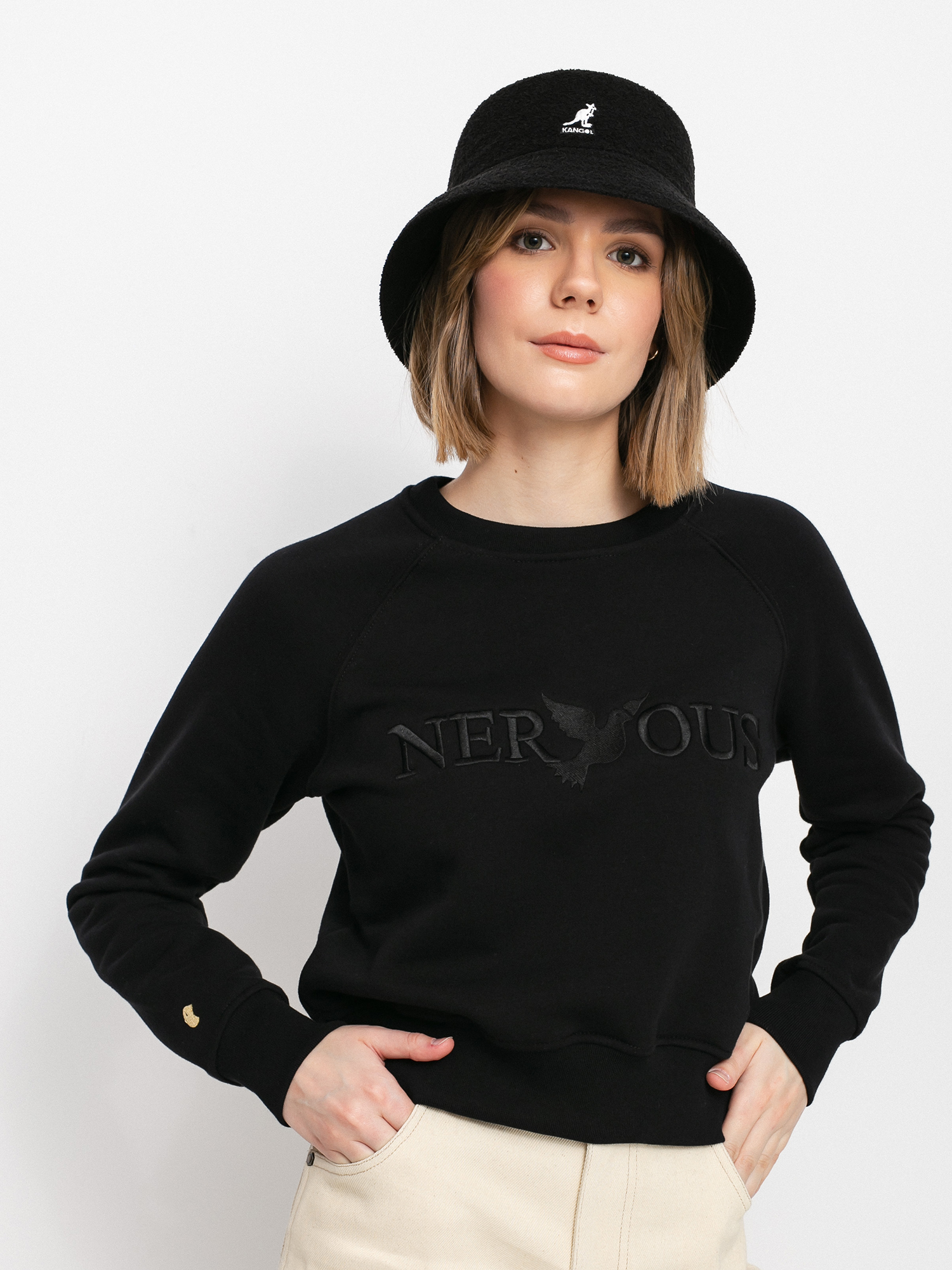 Bluza Nervous Classic Crew Wmn (black)