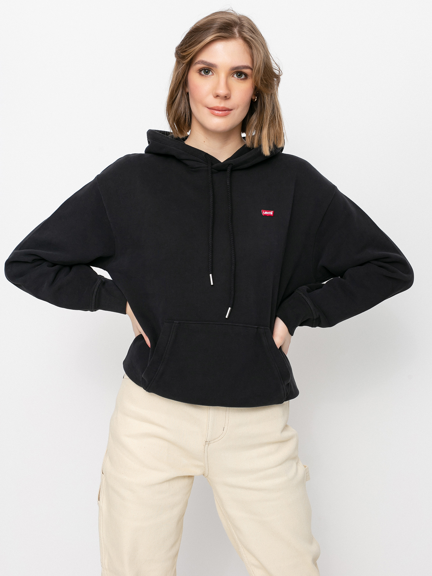 Bluza z kapturem Levi's® Standard HD Wmn (caviar)