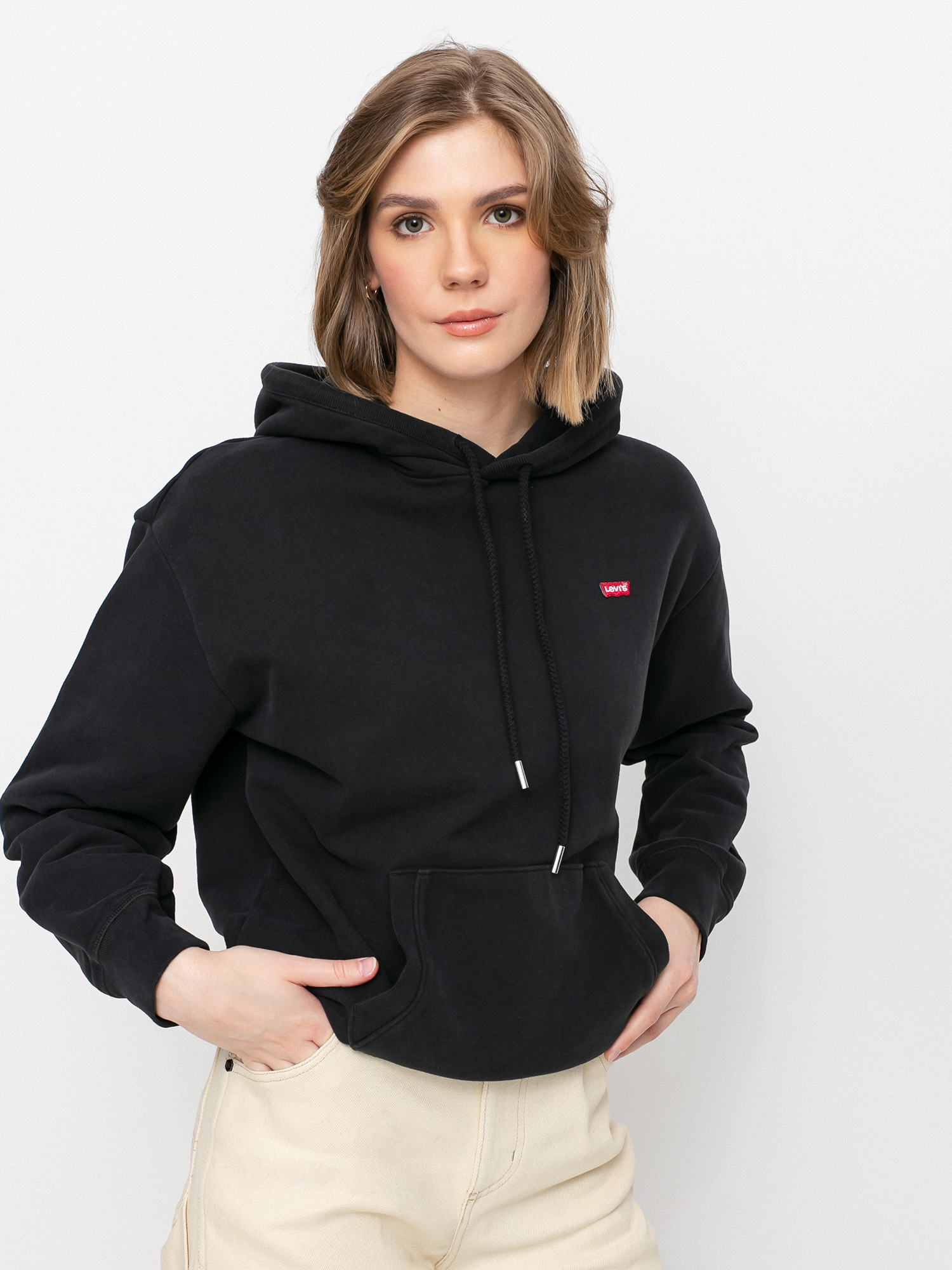Bluza z kapturem Levi's® Standard HD Wmn (caviar)