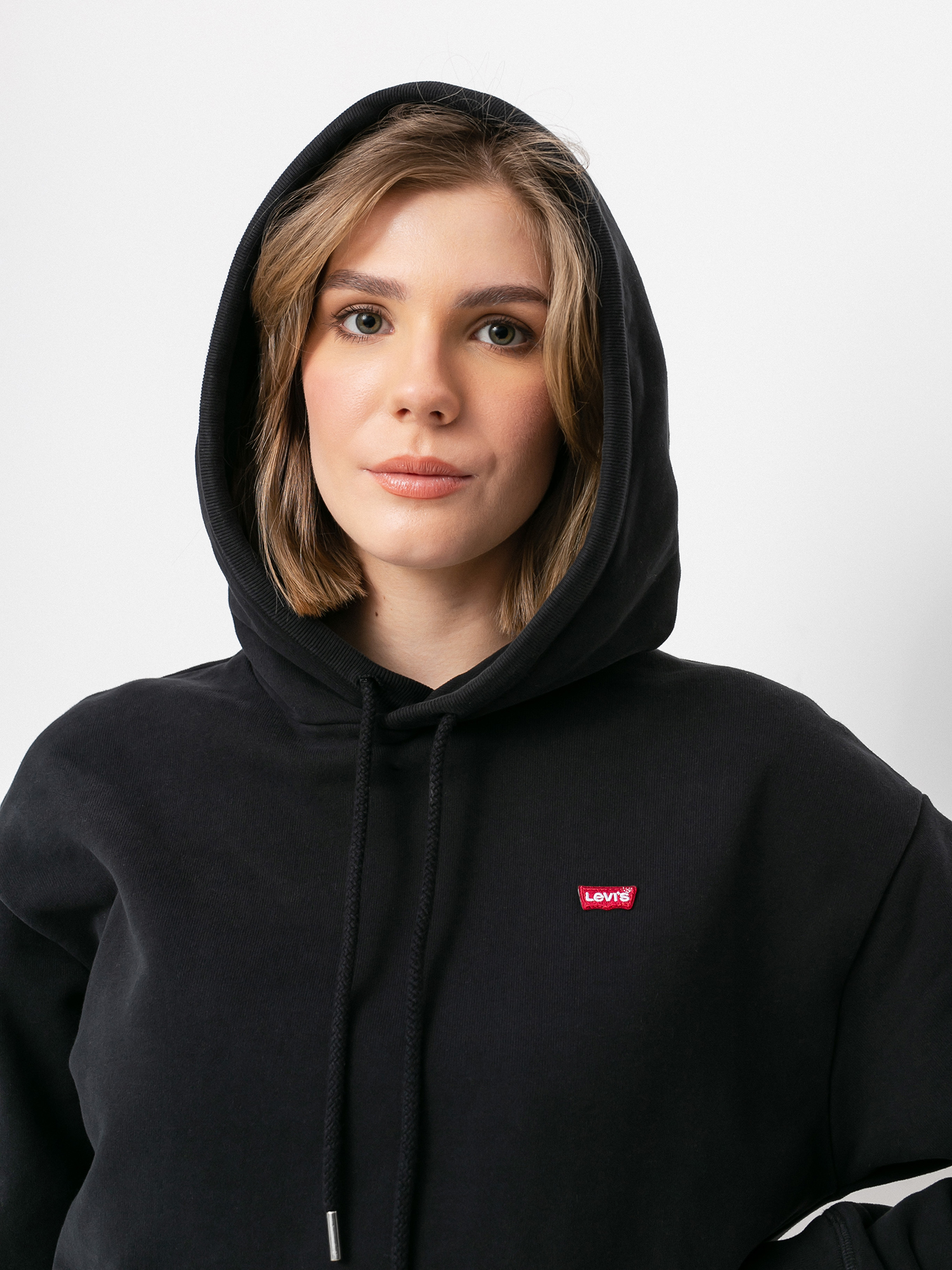 Bluza z kapturem Levi's® Standard HD Wmn (caviar)