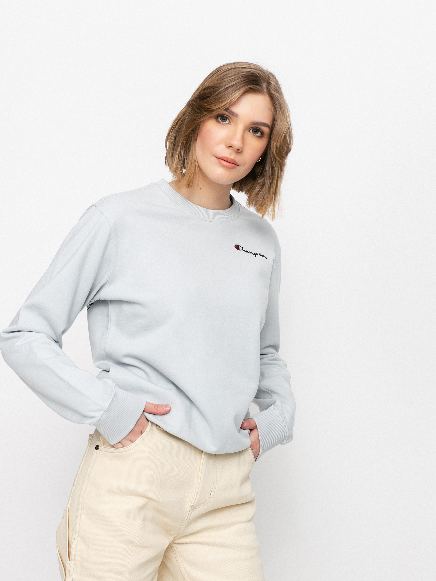 Bluza Champion Crewneck Sweatshirt 114353 Wmn (prbl)