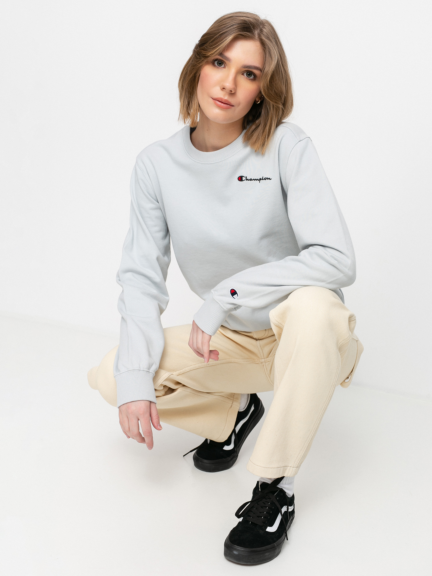 Bluza Champion Crewneck Sweatshirt 114353 Wmn (prbl)