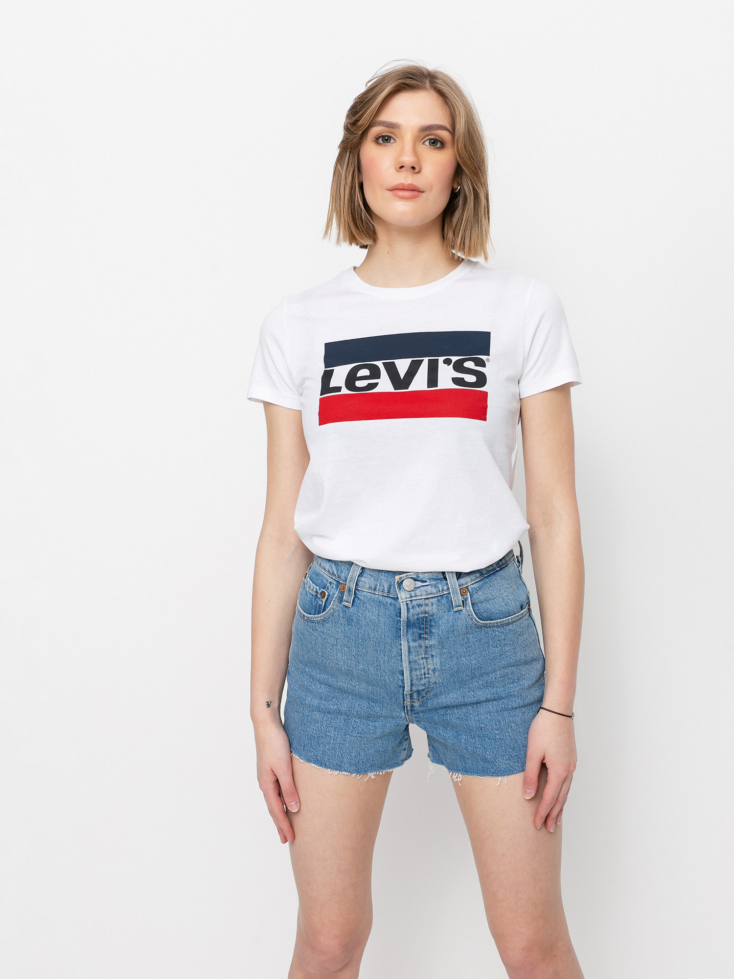 T-shirt Levi's The Perfect Wmn (white)