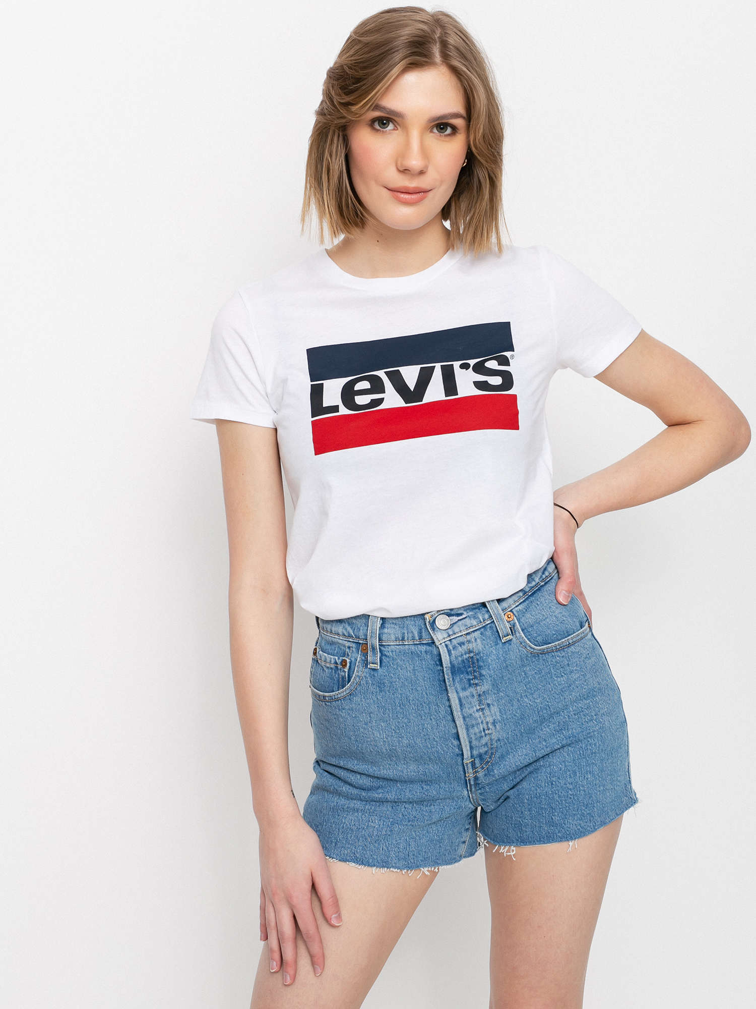 T-shirt Levi's The Perfect Wmn (white)