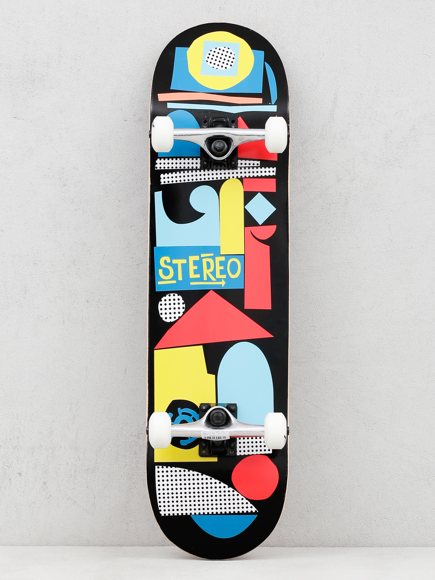 Deskorolka Stereo Team Collage (black/multicolor)