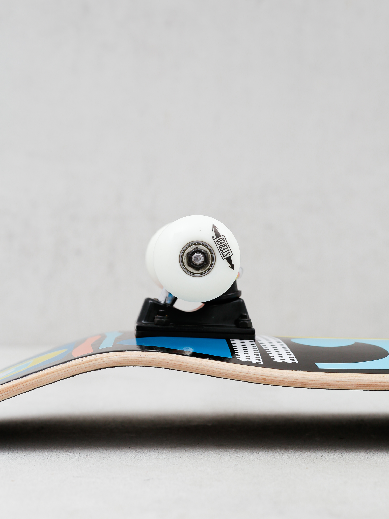 Deskorolka Stereo Team Collage (black/multicolor)
