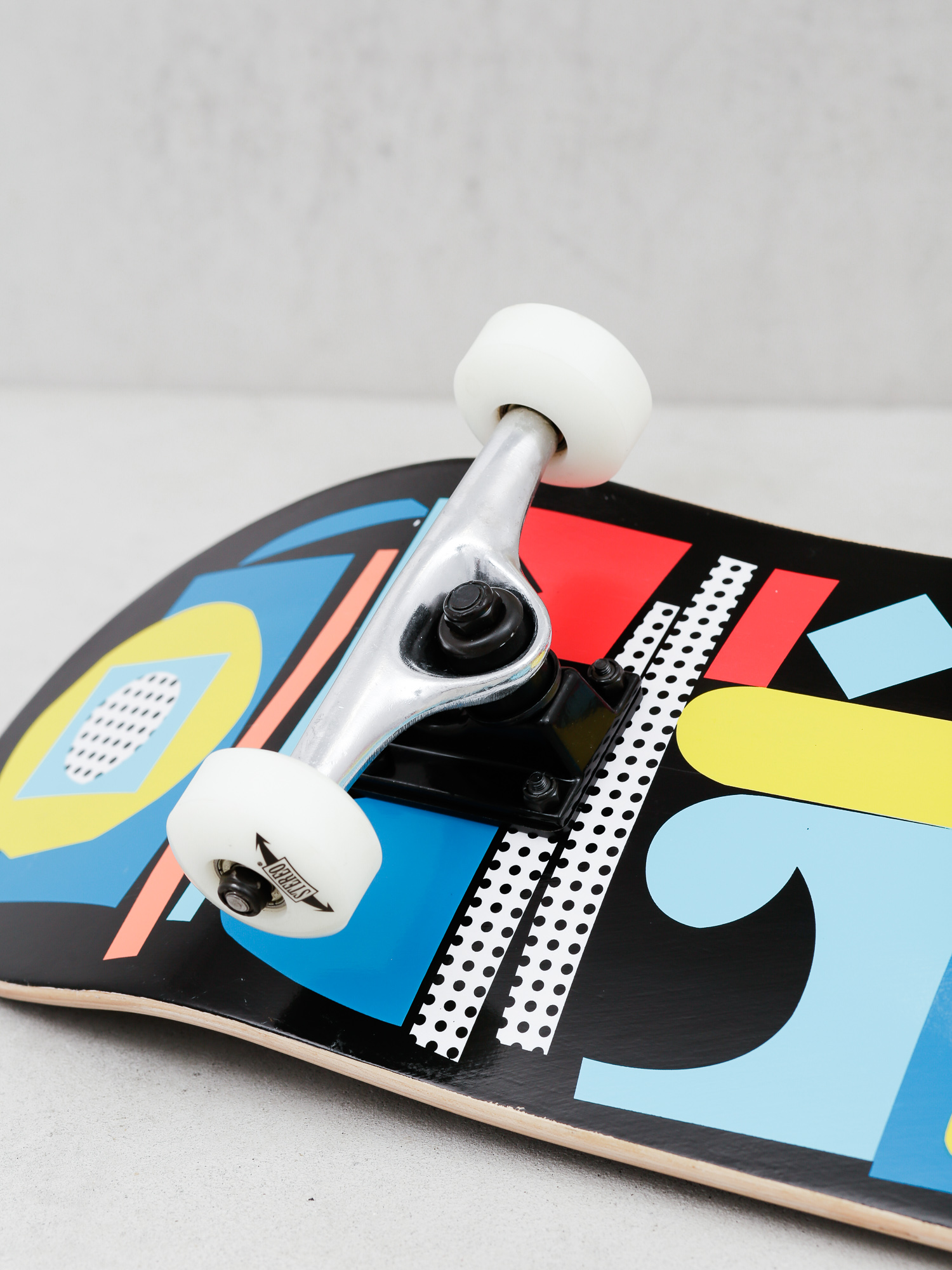 Deskorolka Stereo Team Collage (black/multicolor)