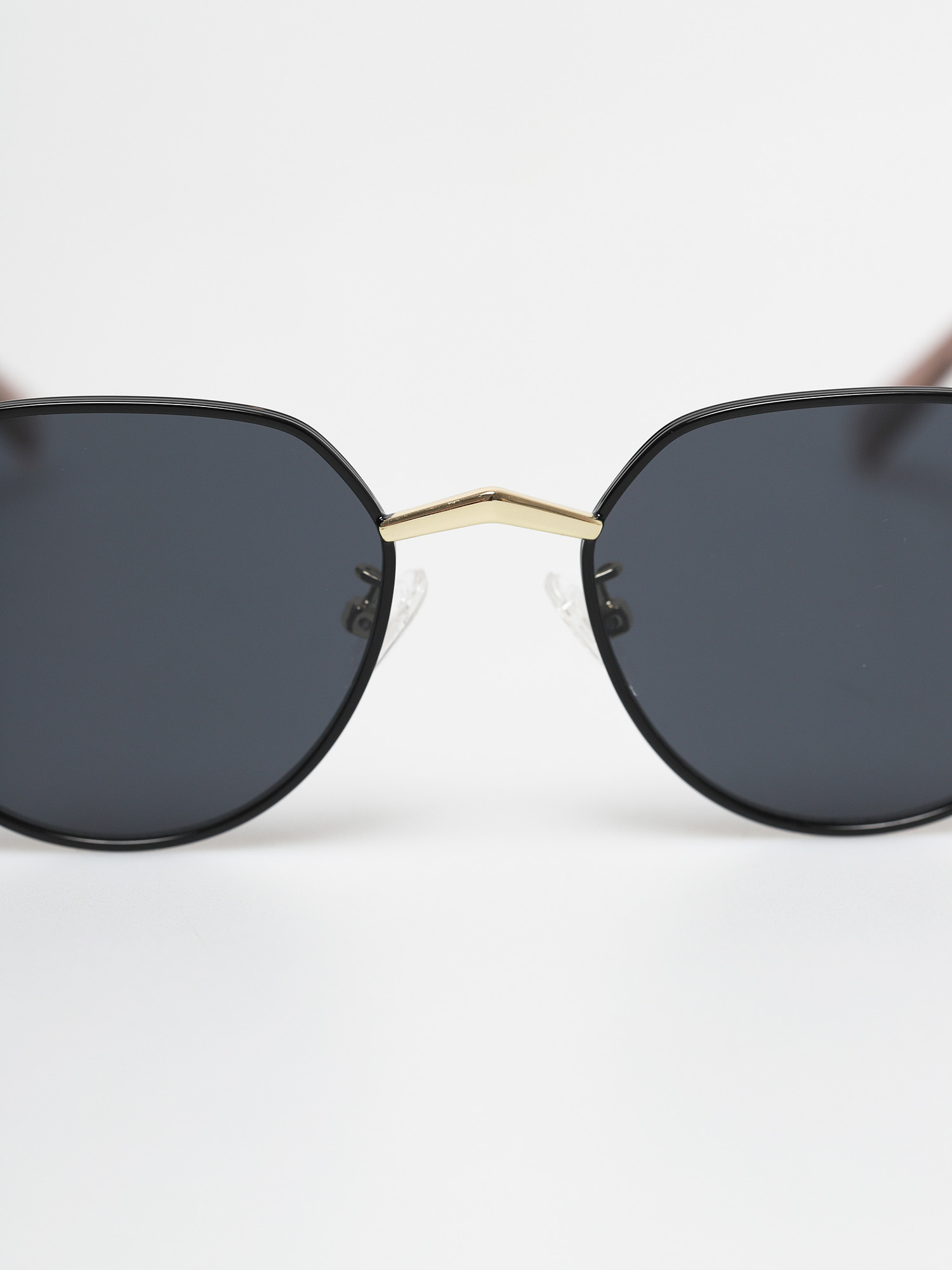 Okulary przeciwsłoneczne Le Specs New Fangle (black/bright gold)