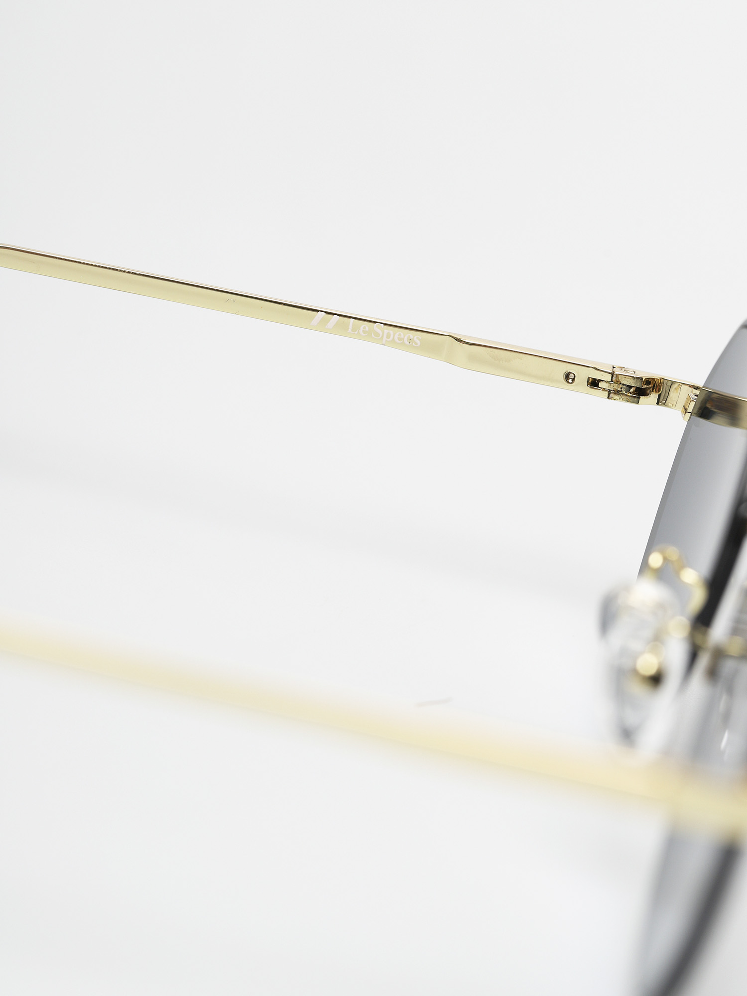 Okulary przeciwsłoneczne Le Specs New Fangle (black/bright gold)