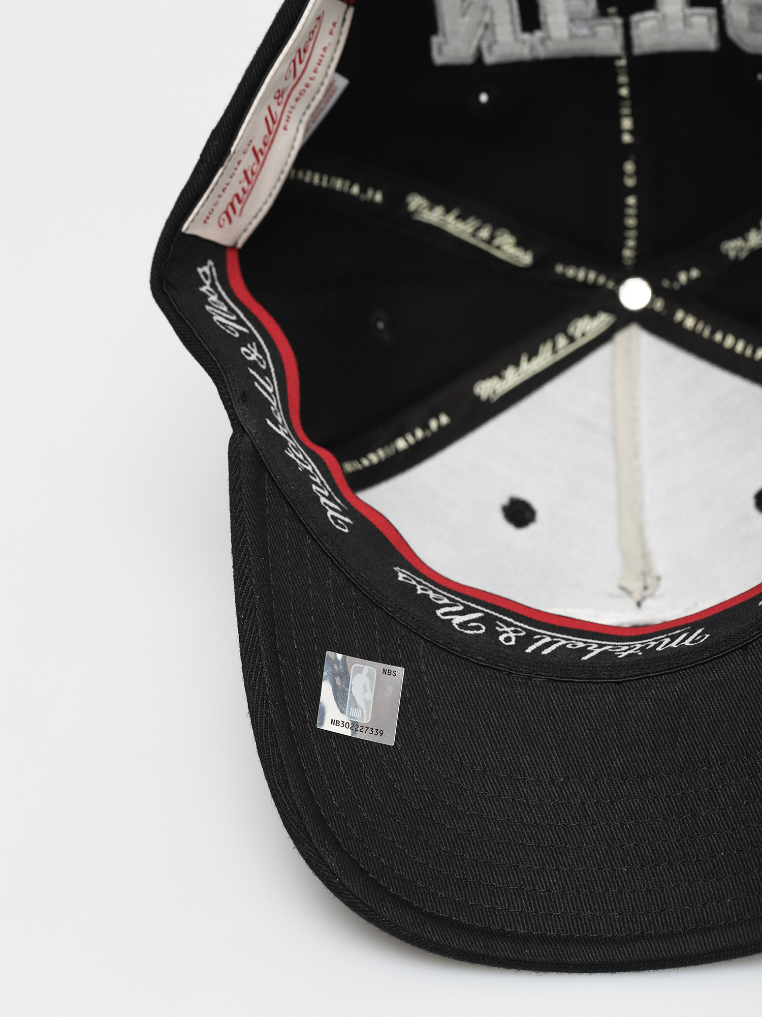 Czapka z daszkiem Mitchell & Ness Dropback Solid Redline ZD (brooklyn nets/black)