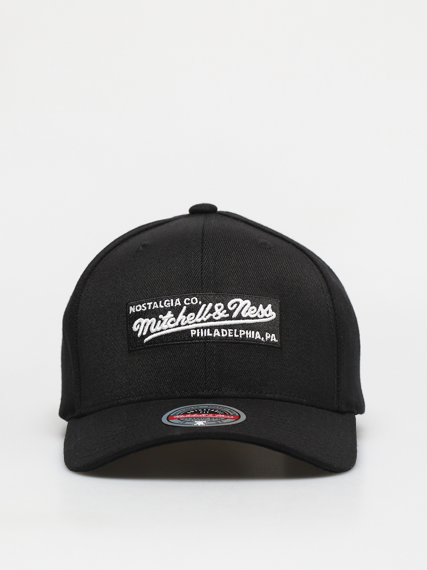 Czapka z daszkiem Mitchell & Ness Box Logo Redline ZD (branded/black)